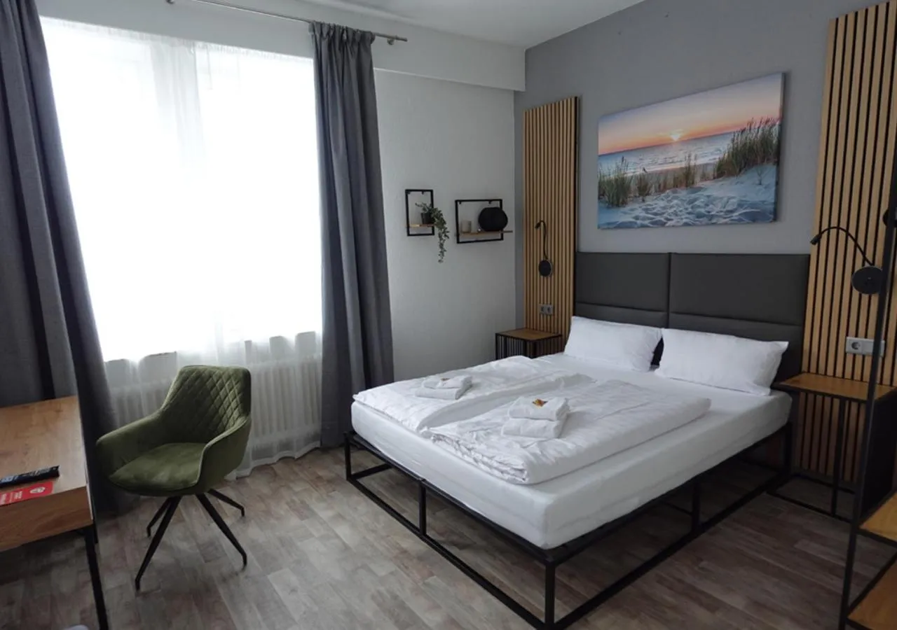 Bed in Hotel Handelshof