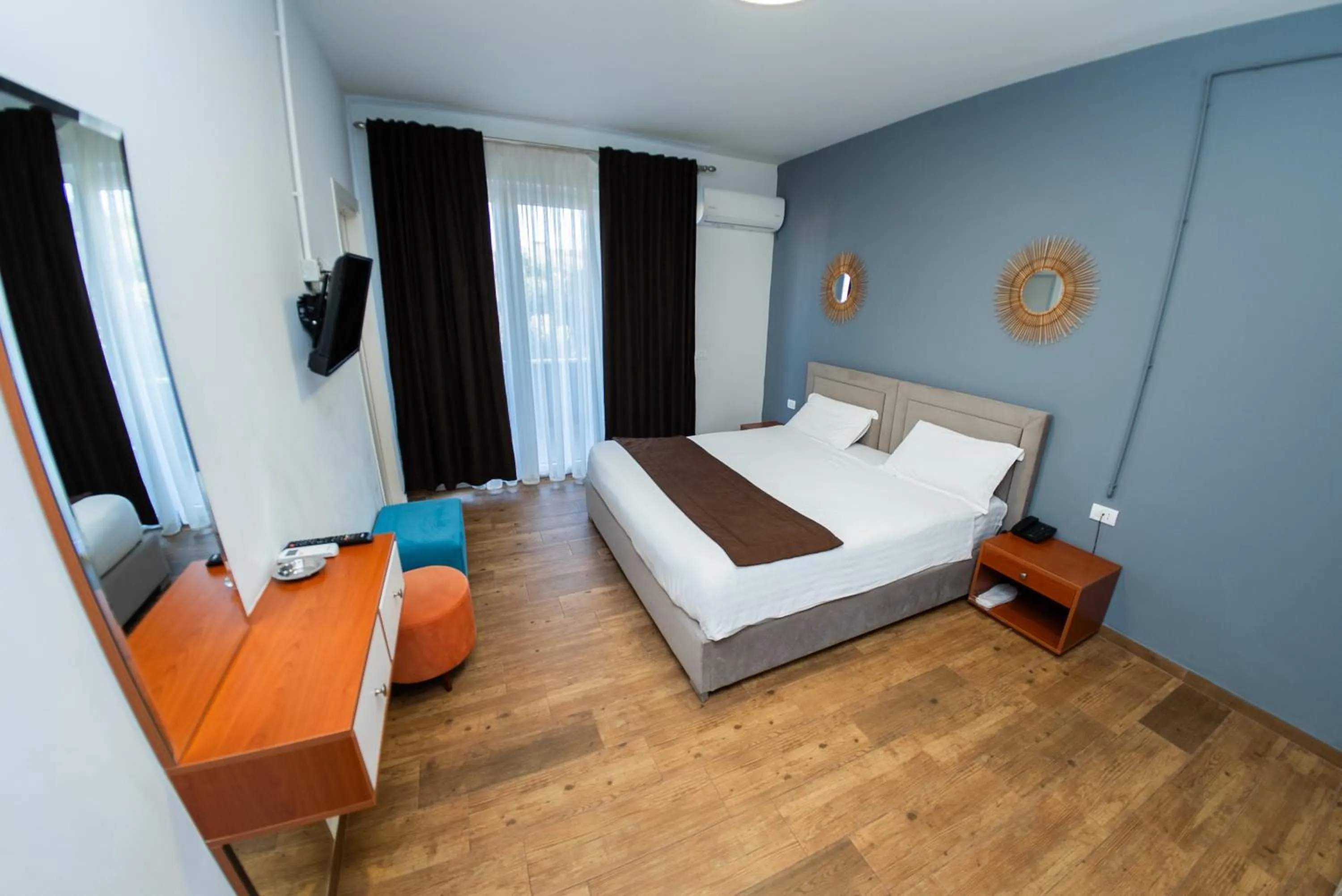 Bed in Olivar Hotel Tirana