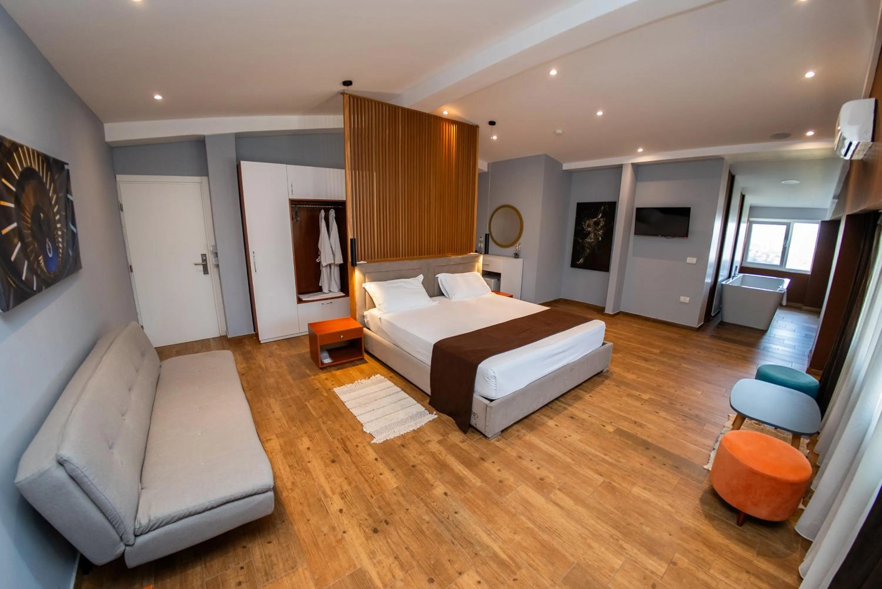 Photo of the whole room, Bed in Olivar Hotel Tirana