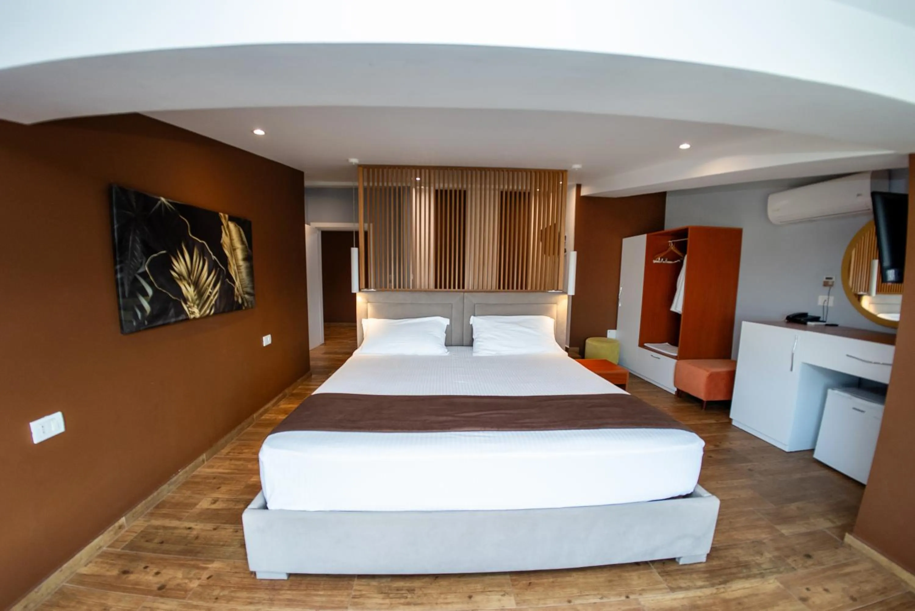 Bed in Olivar Hotel Tirana