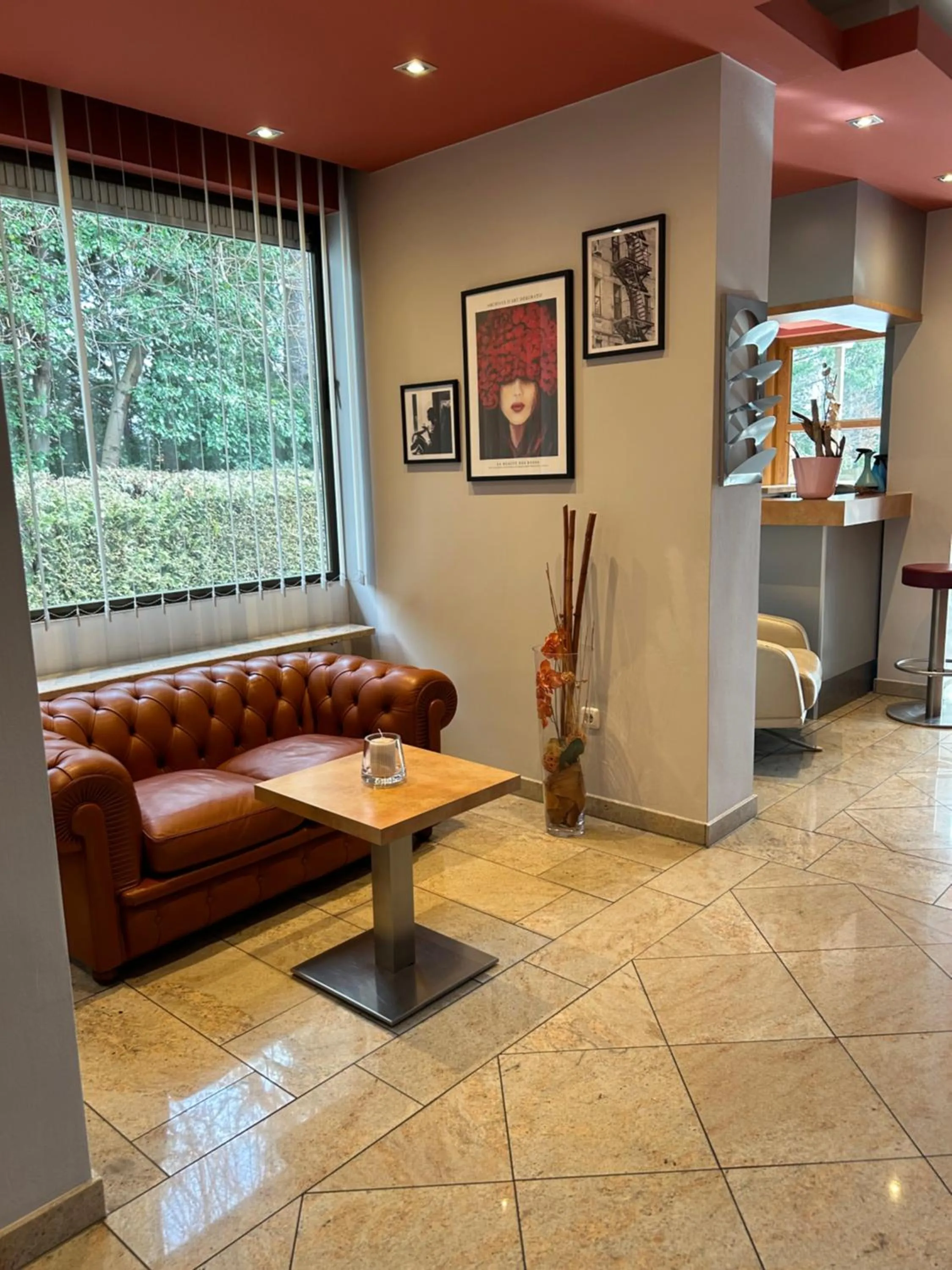 Lobby or reception in Würmtaler Gästehaus