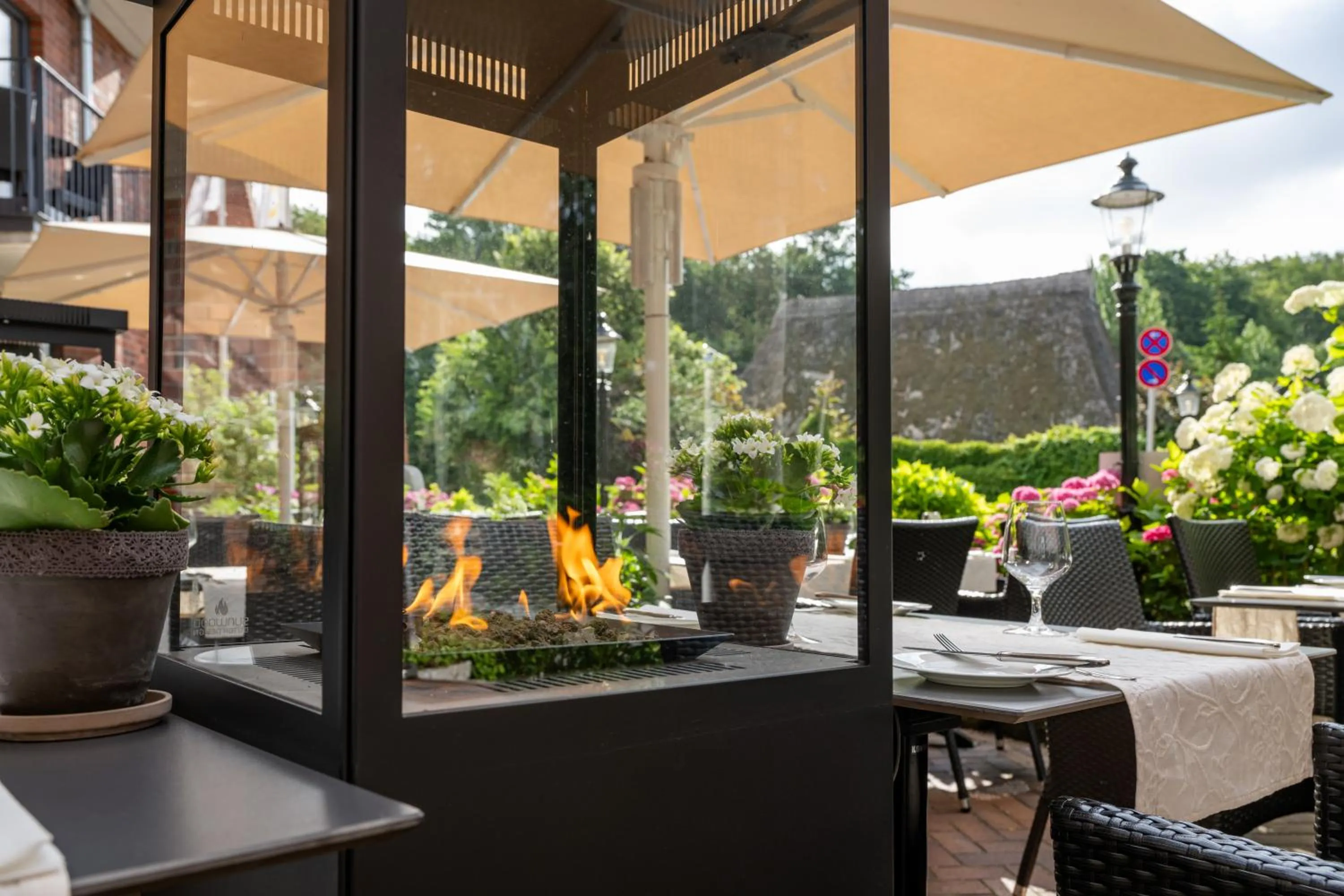 Balcony/Terrace in Hotel Birke, Ringhotel Kiel