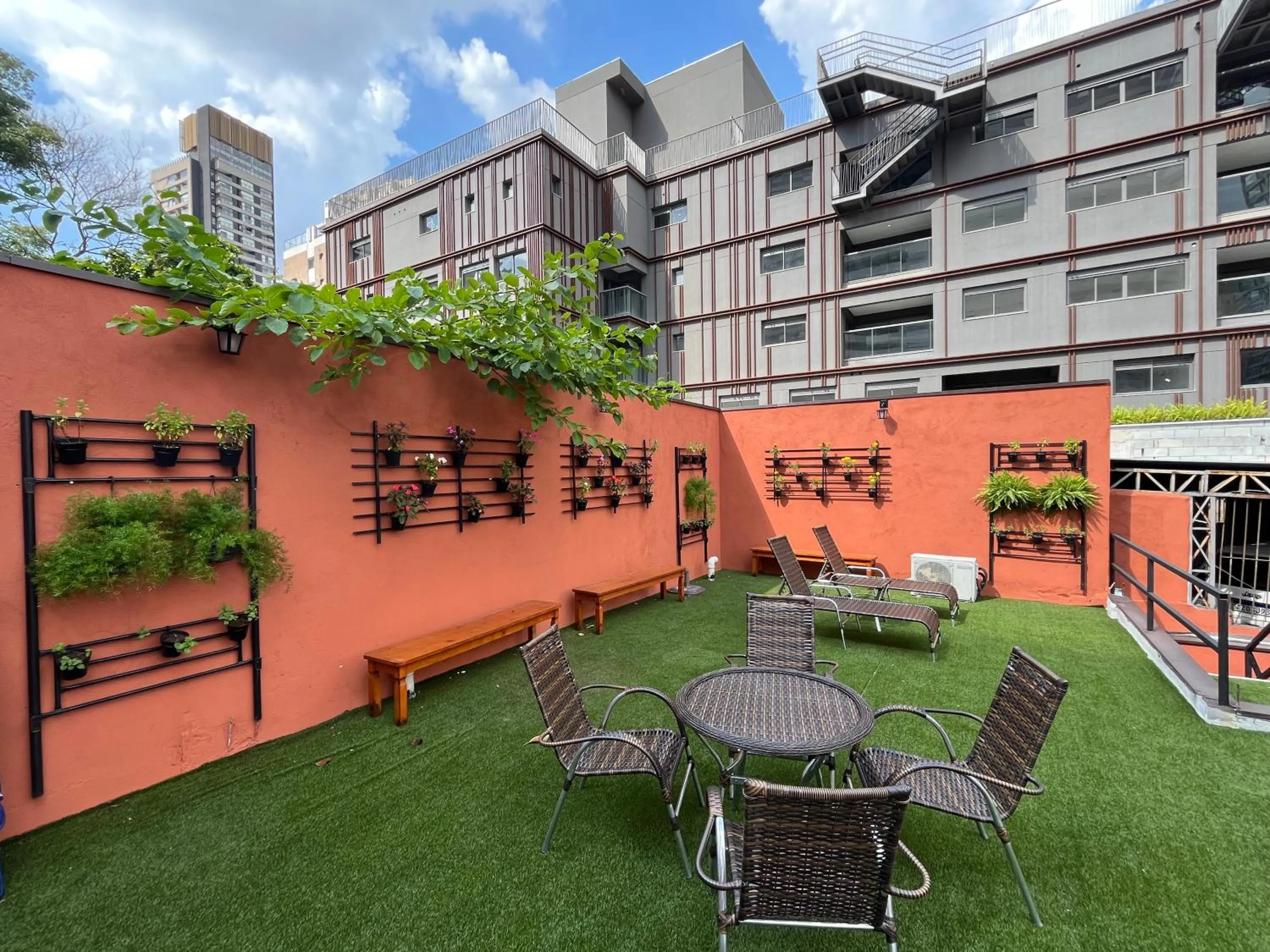 Solarium in Bistu Hotel - Vila Nova Conceição