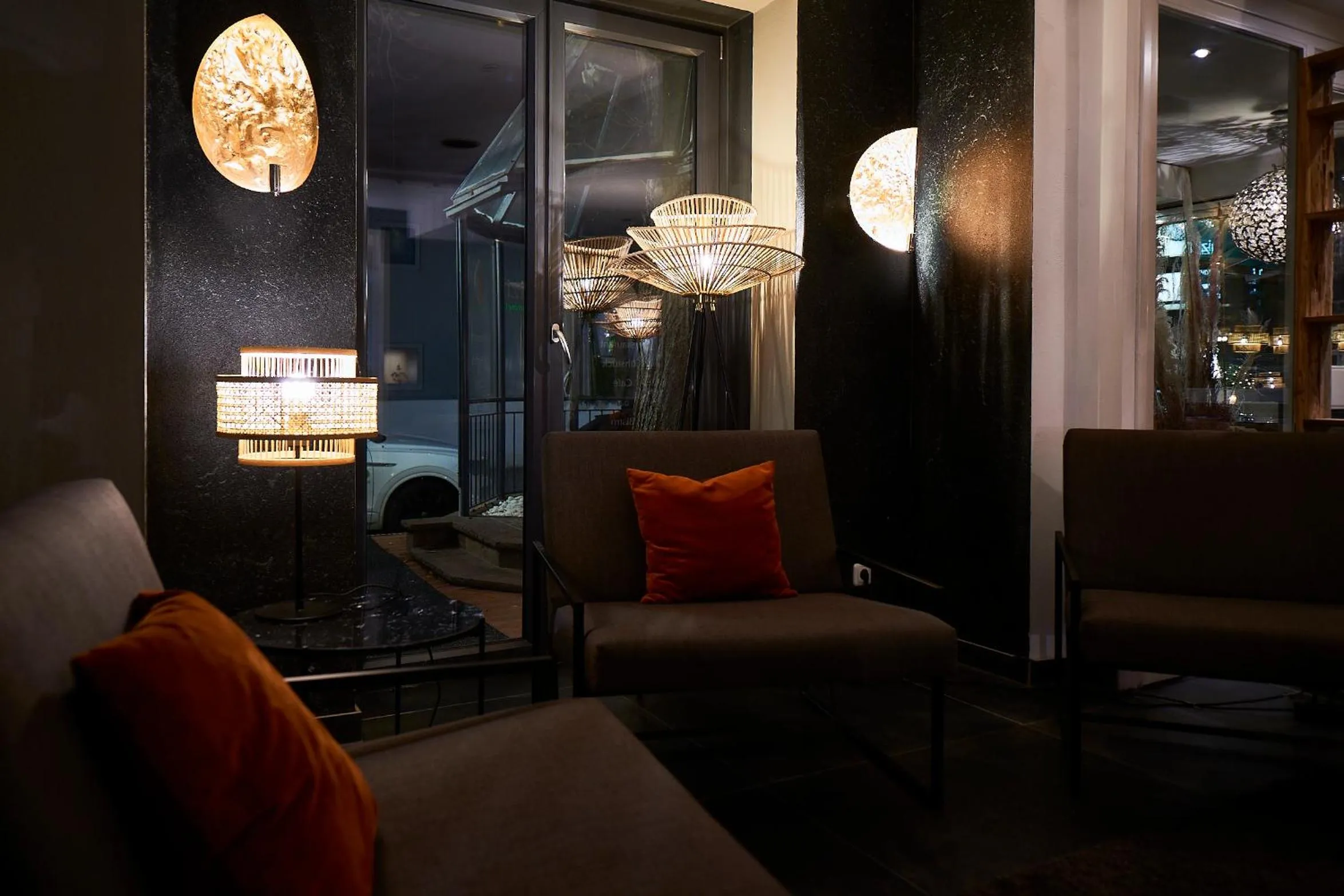 Lobby or reception in Hotel Domizil