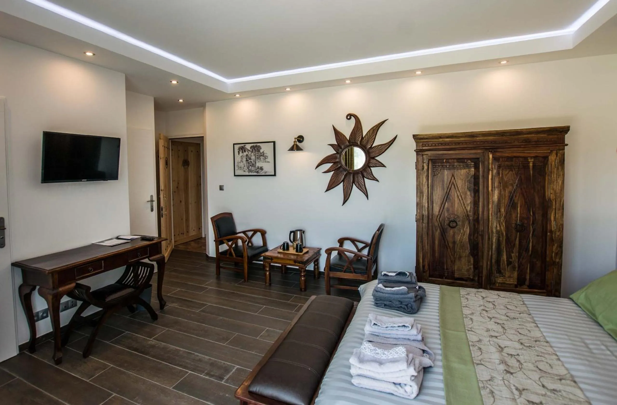 Seating area in Les Cuves - Saintes