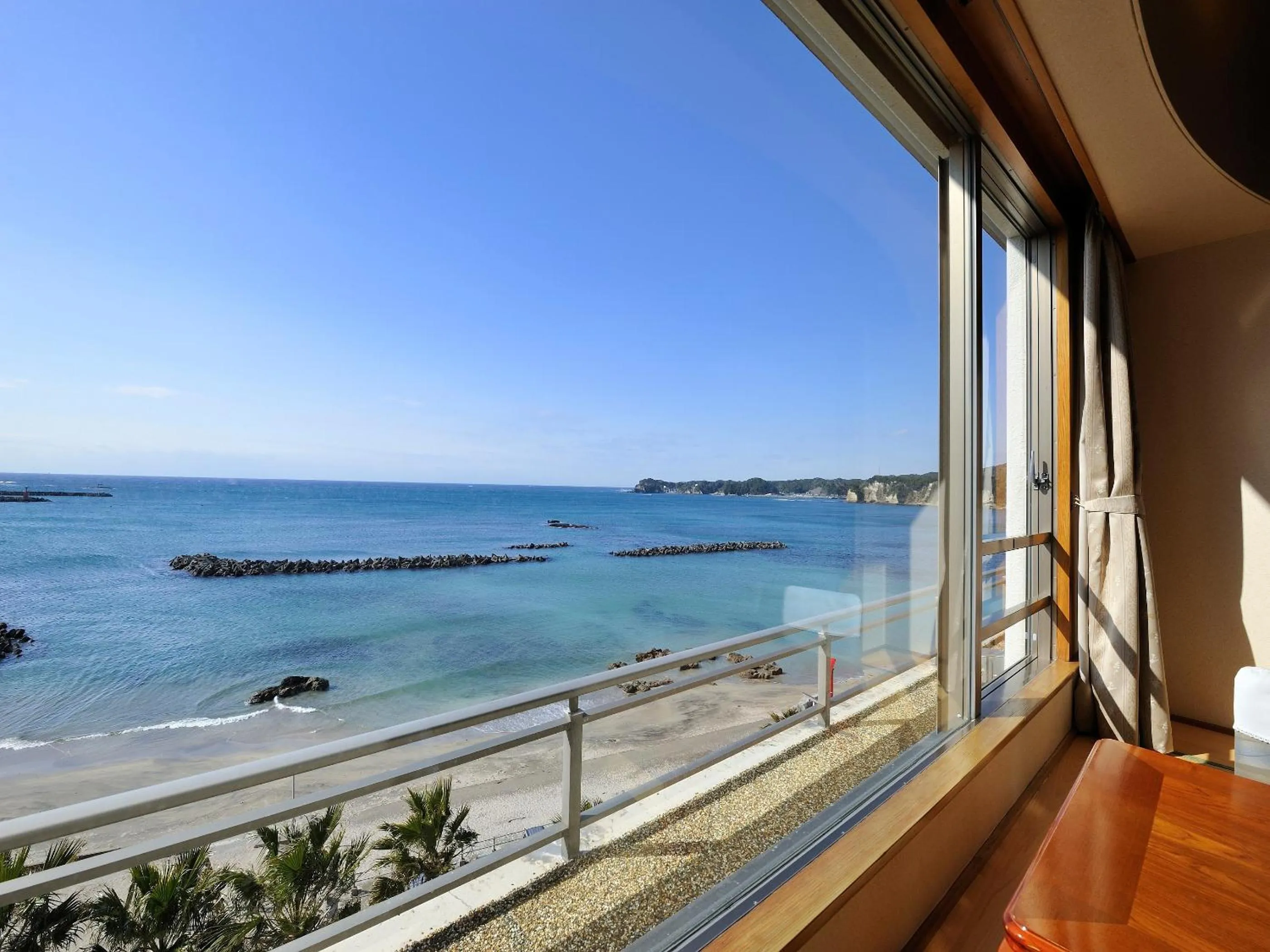 View (from property/room) in Mikazuki Sea-Park Hotel Katsuura