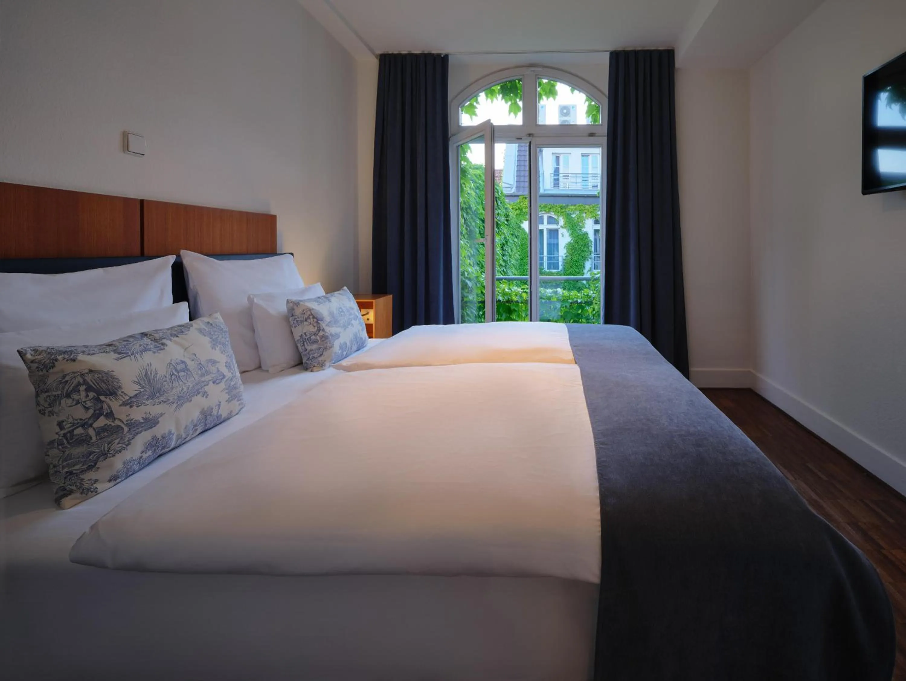 Bed in Classik Hotel Antonius