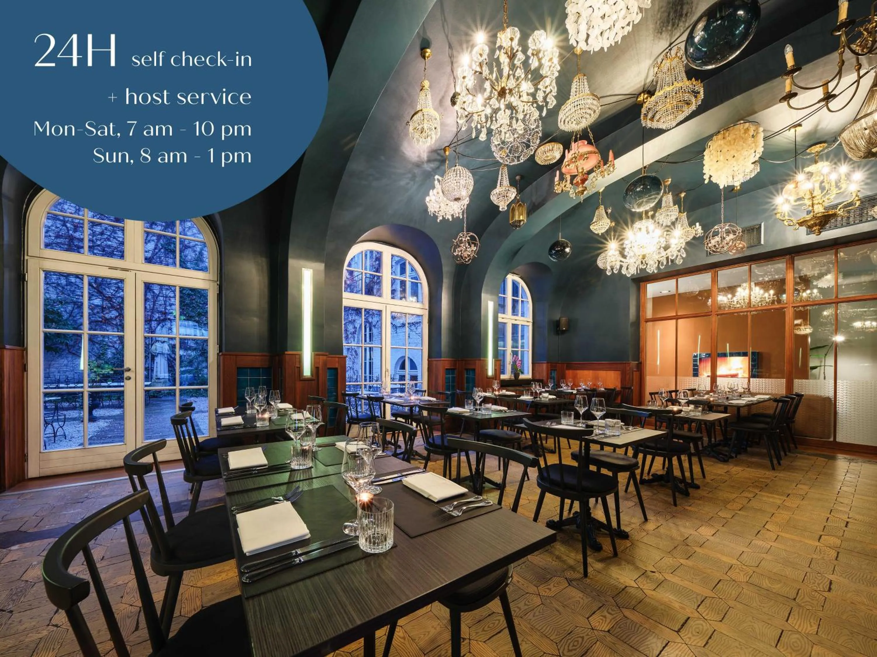 Restaurant/places to eat in Classik Hotel Antonius