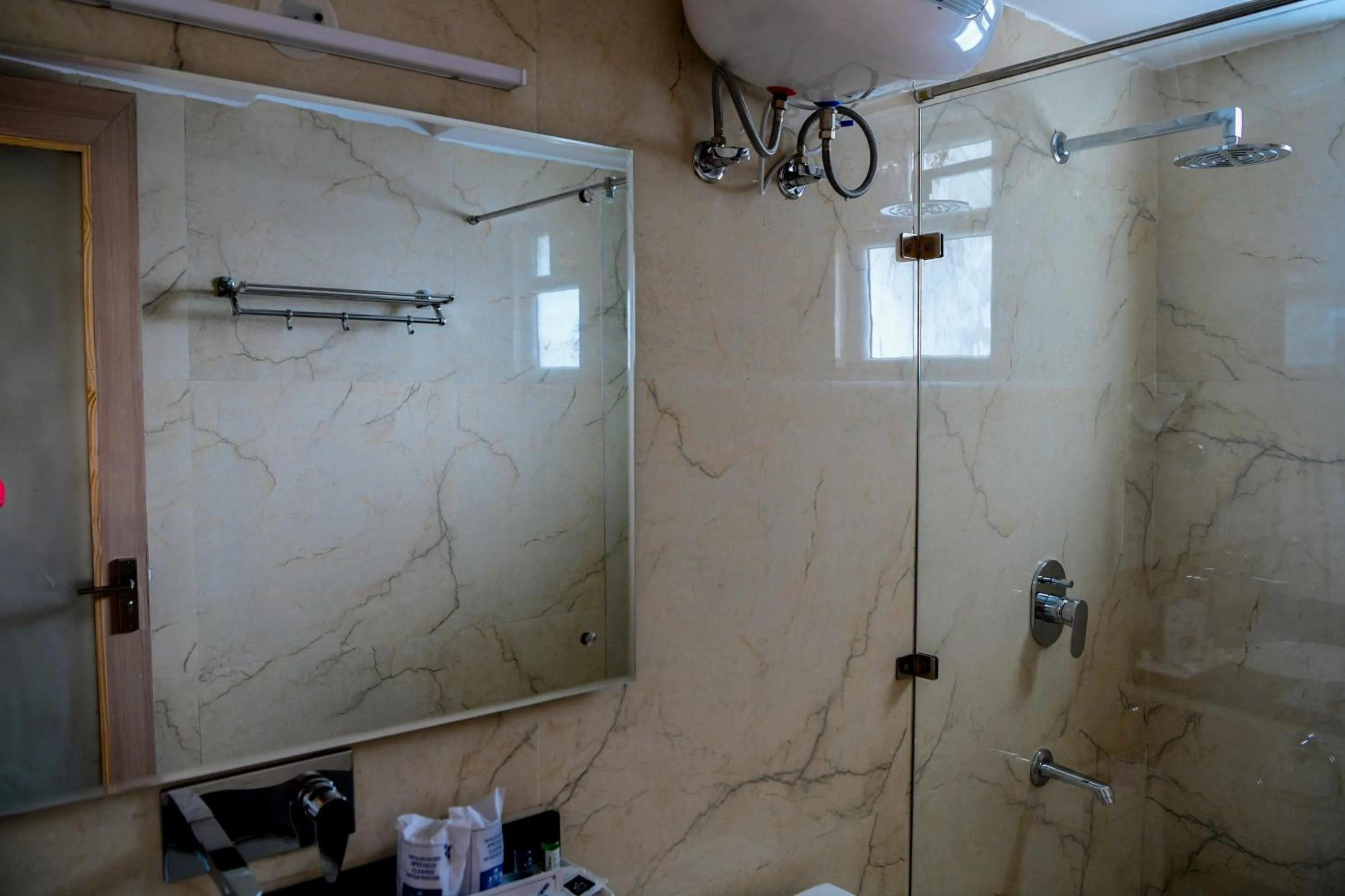 Bathroom in Hotel White Rock By The Solitaire Hospitality