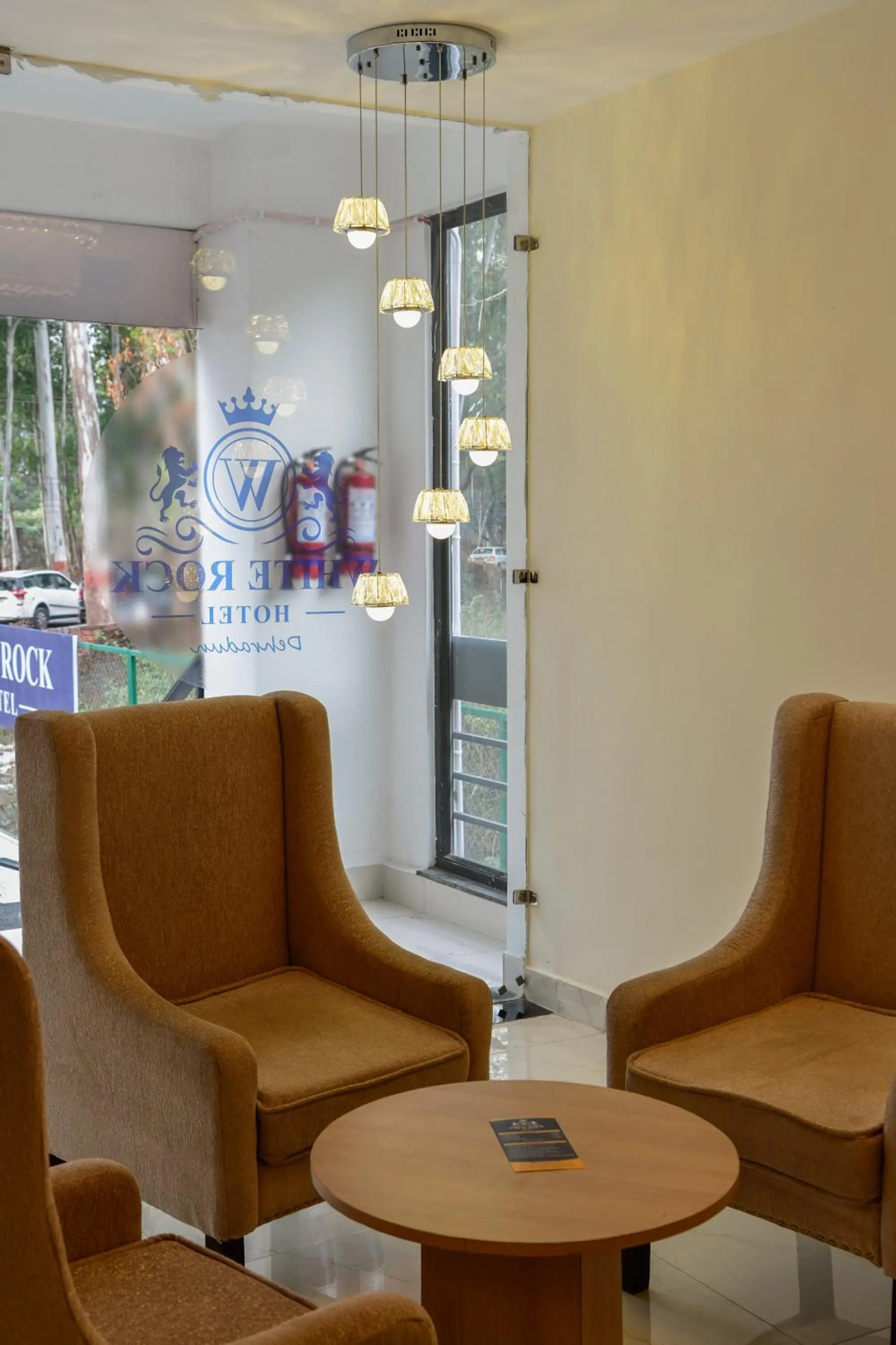 Seating area in Hotel White Rock By The Solitaire Hospitality