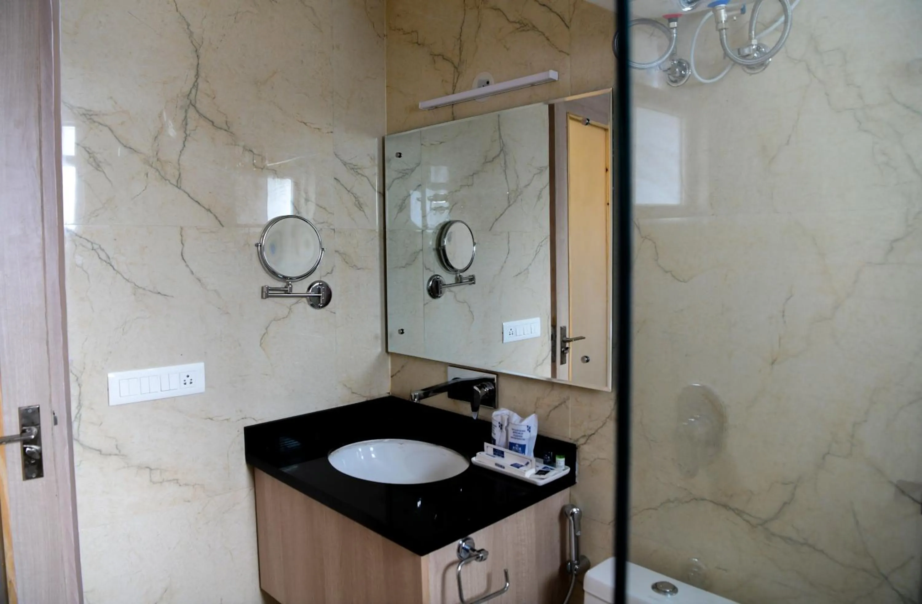 Bathroom in Hotel White Rock By The Solitaire Hospitality