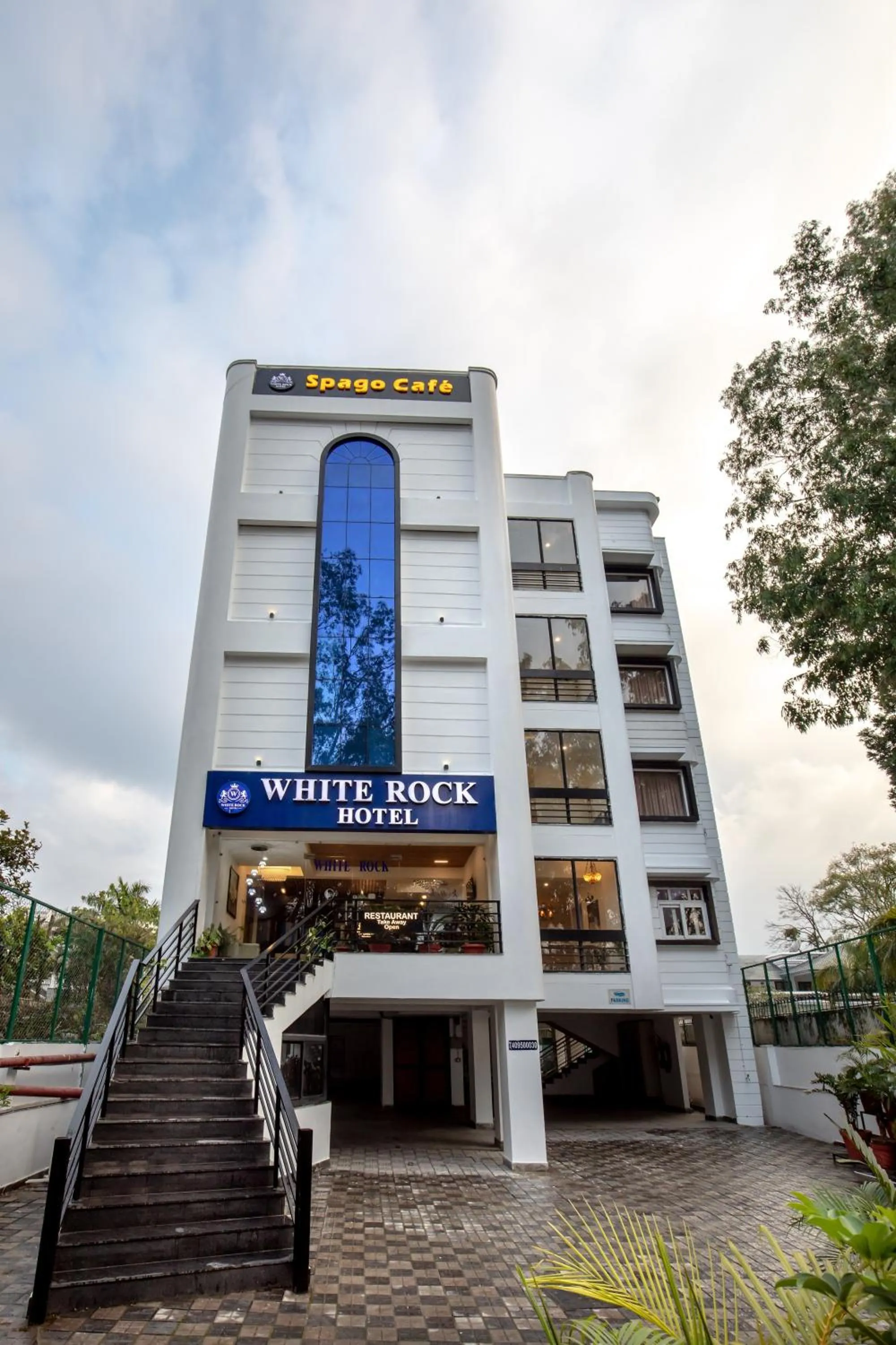 Property building in Hotel White Rock By The Solitaire Hospitality