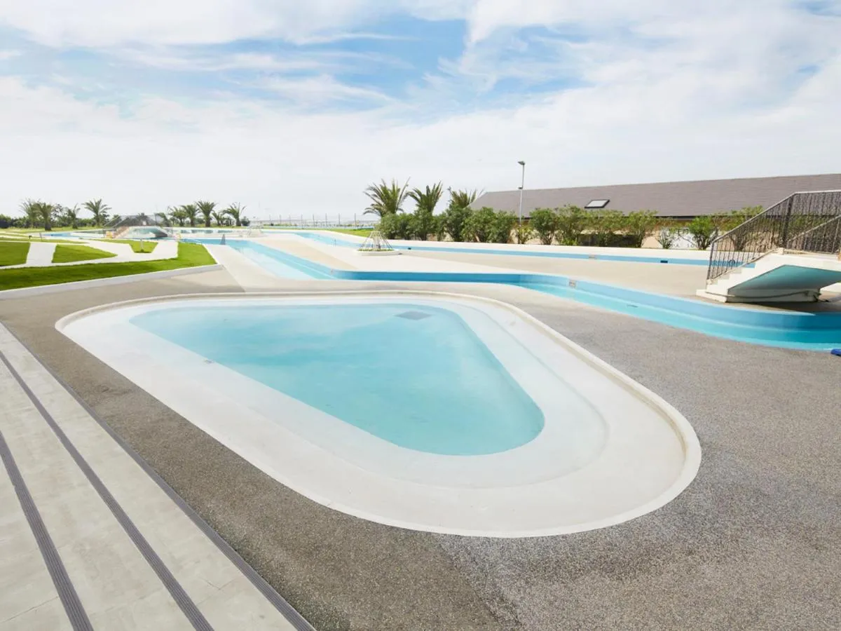 Aqua park in Ryugujo Spa Hotel Mikazuki Ryugutei