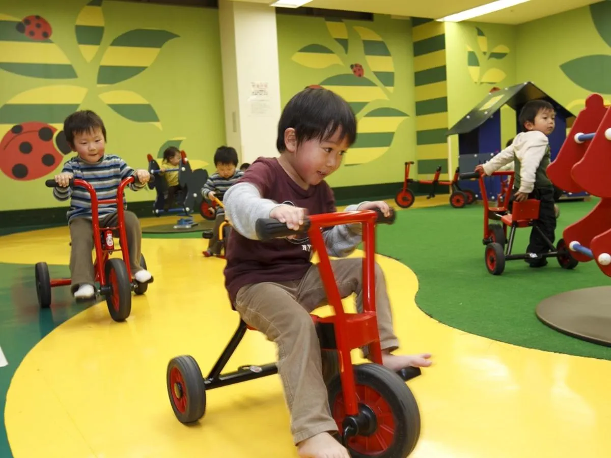 Children play ground in Ryugujo Spa Hotel Mikazuki Ryugutei