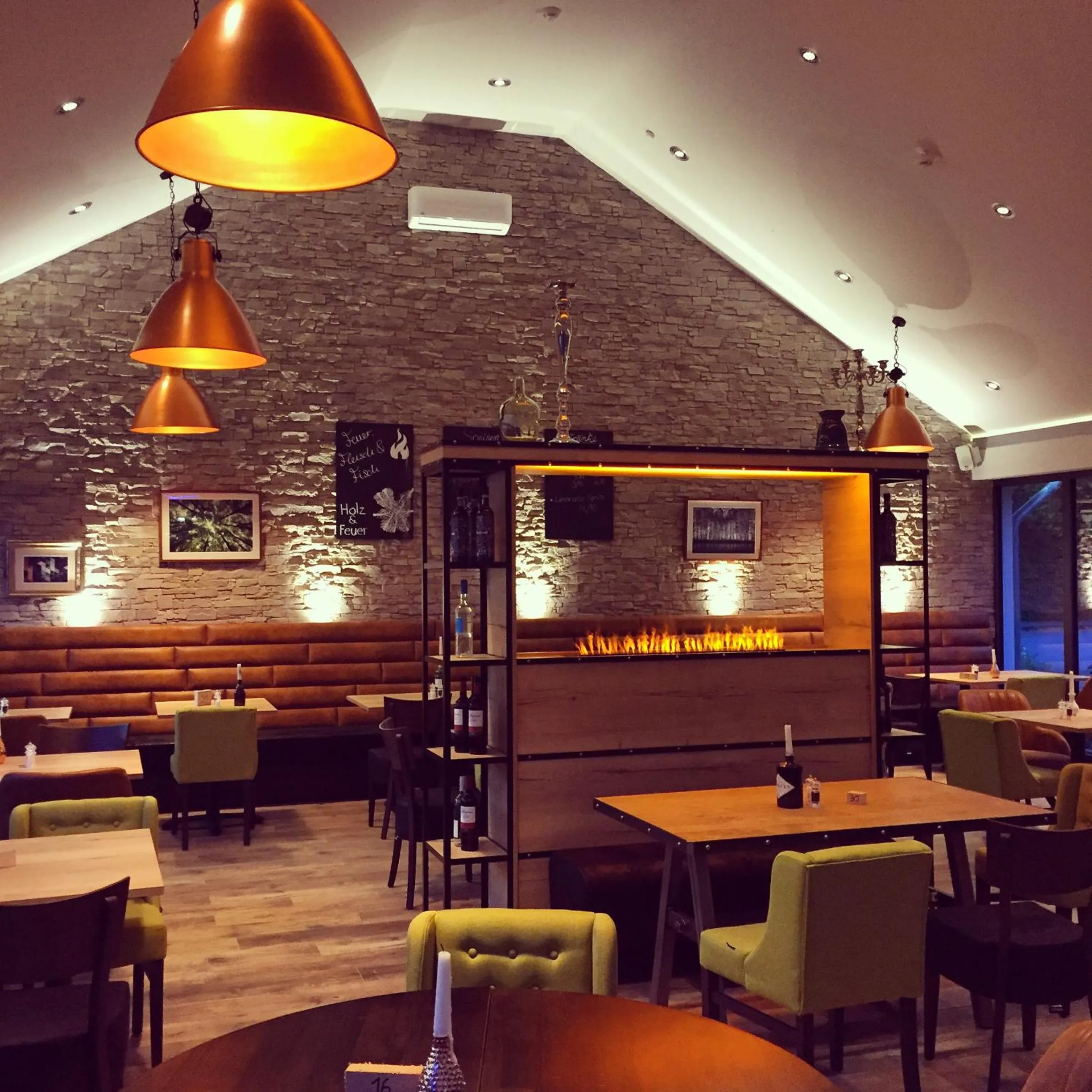 Dining area in Hotel am Wald