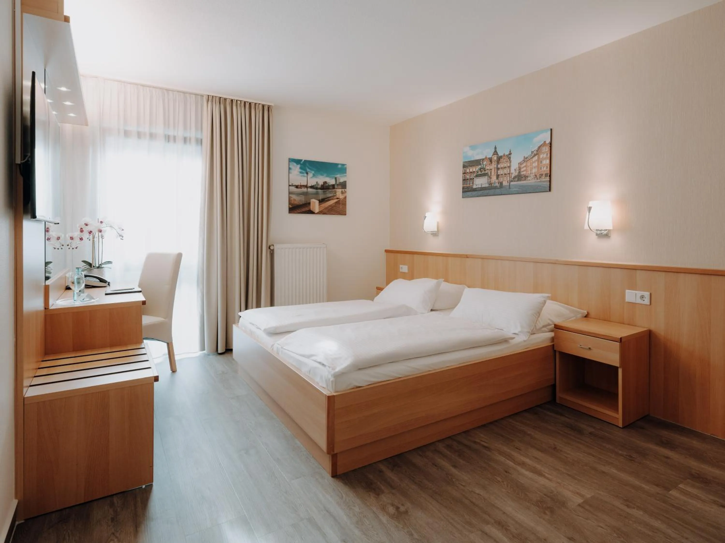 Photo of the whole room, Bed in Hotel am Wald