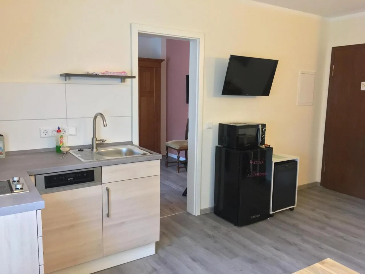 Kitchen or kitchenette in Hotel Wintersmühle