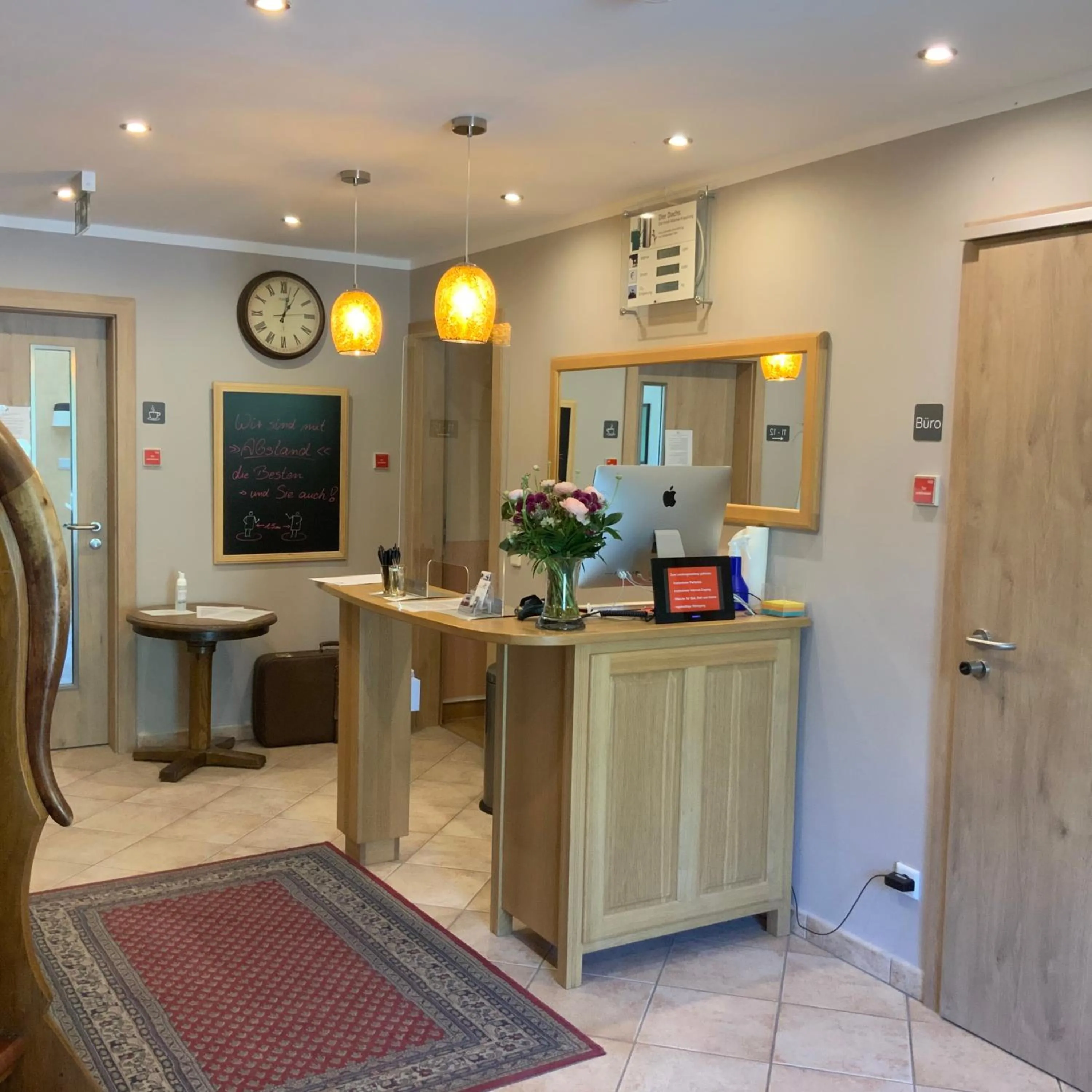 Lobby or reception in Hotel Wintersmühle