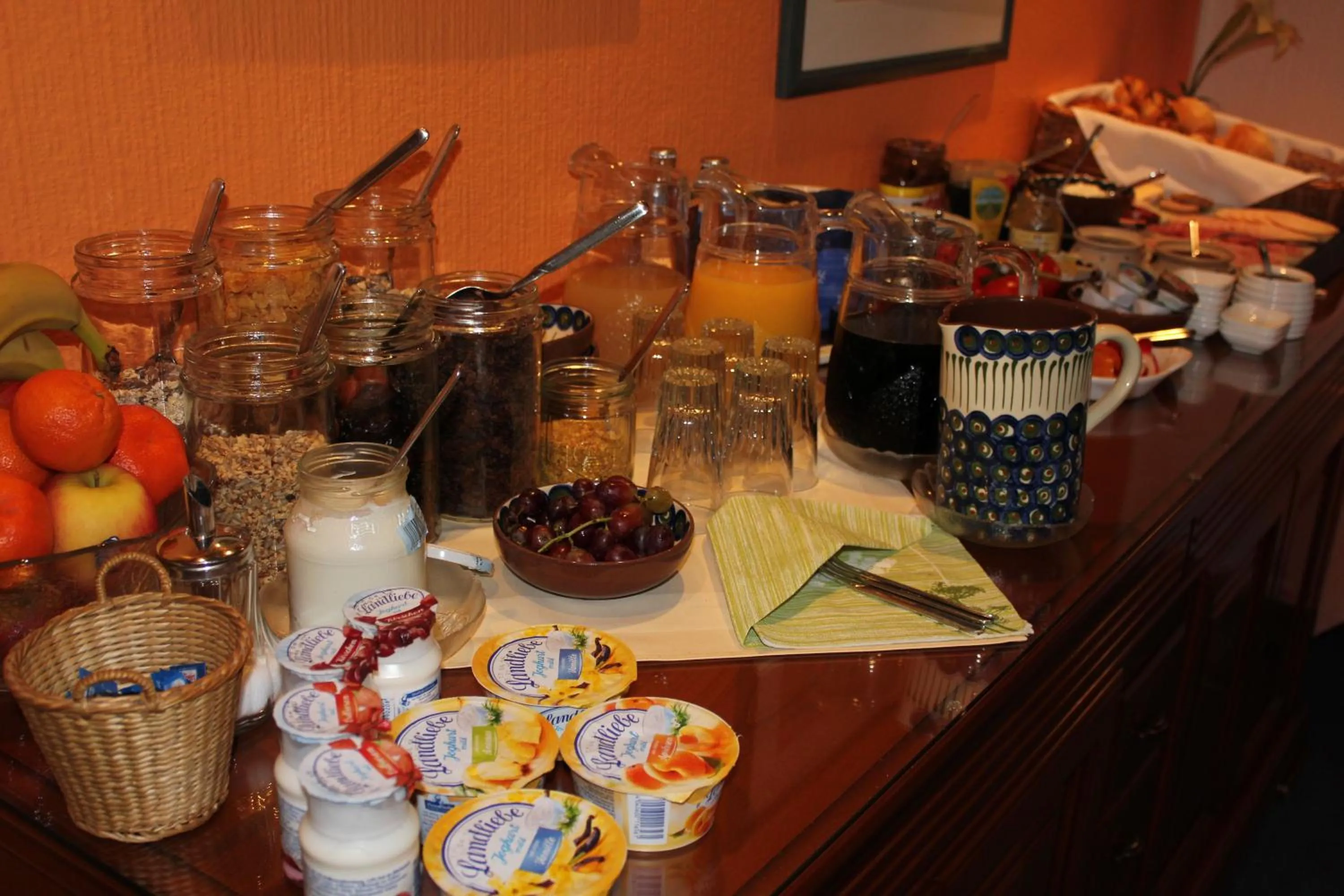 Food and drinks in Hotel Wintersmühle