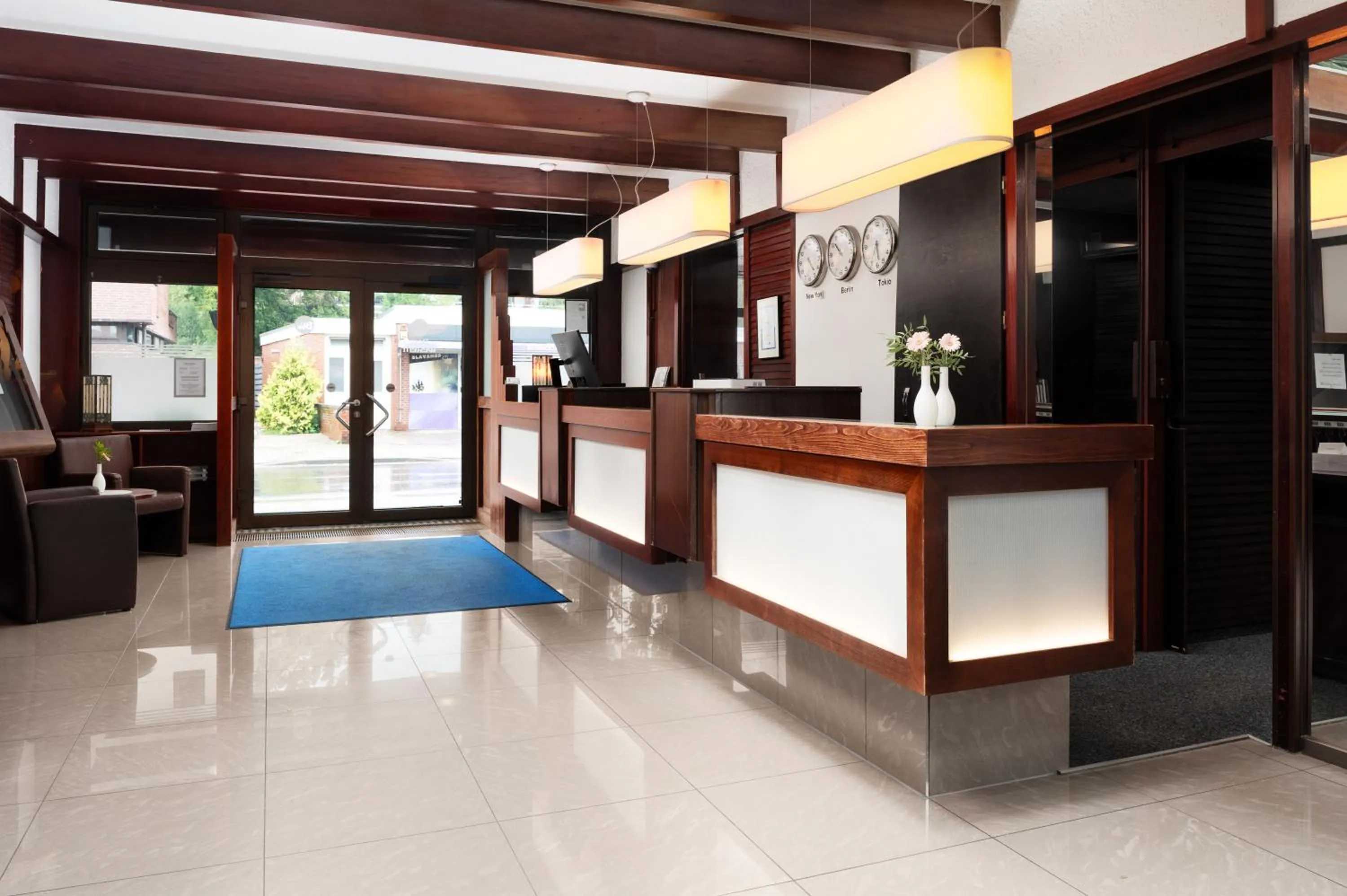Lobby or reception in Best Western Hotel Heide