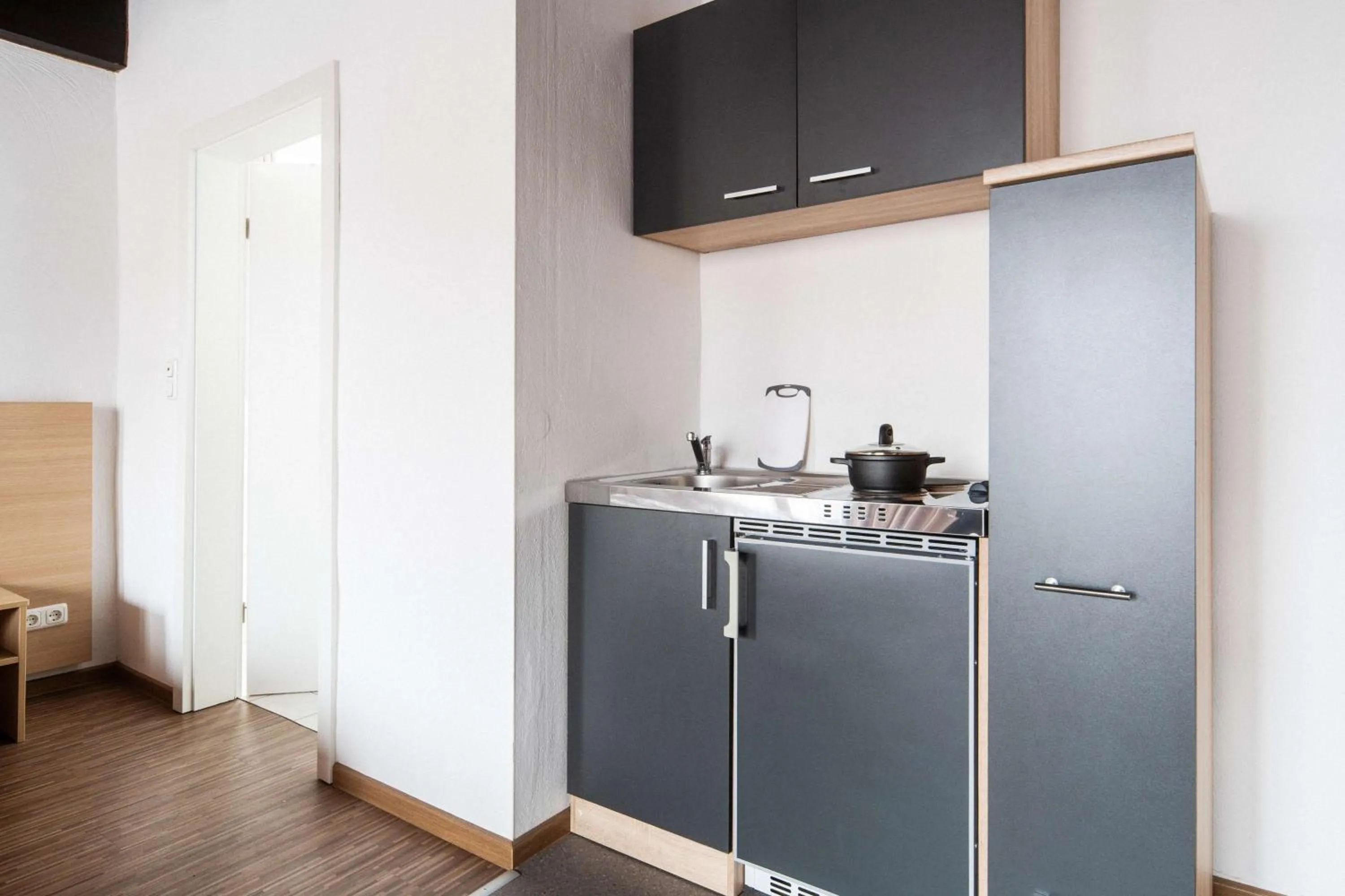 Kitchen or kitchenette in Best Western Hotel Heide