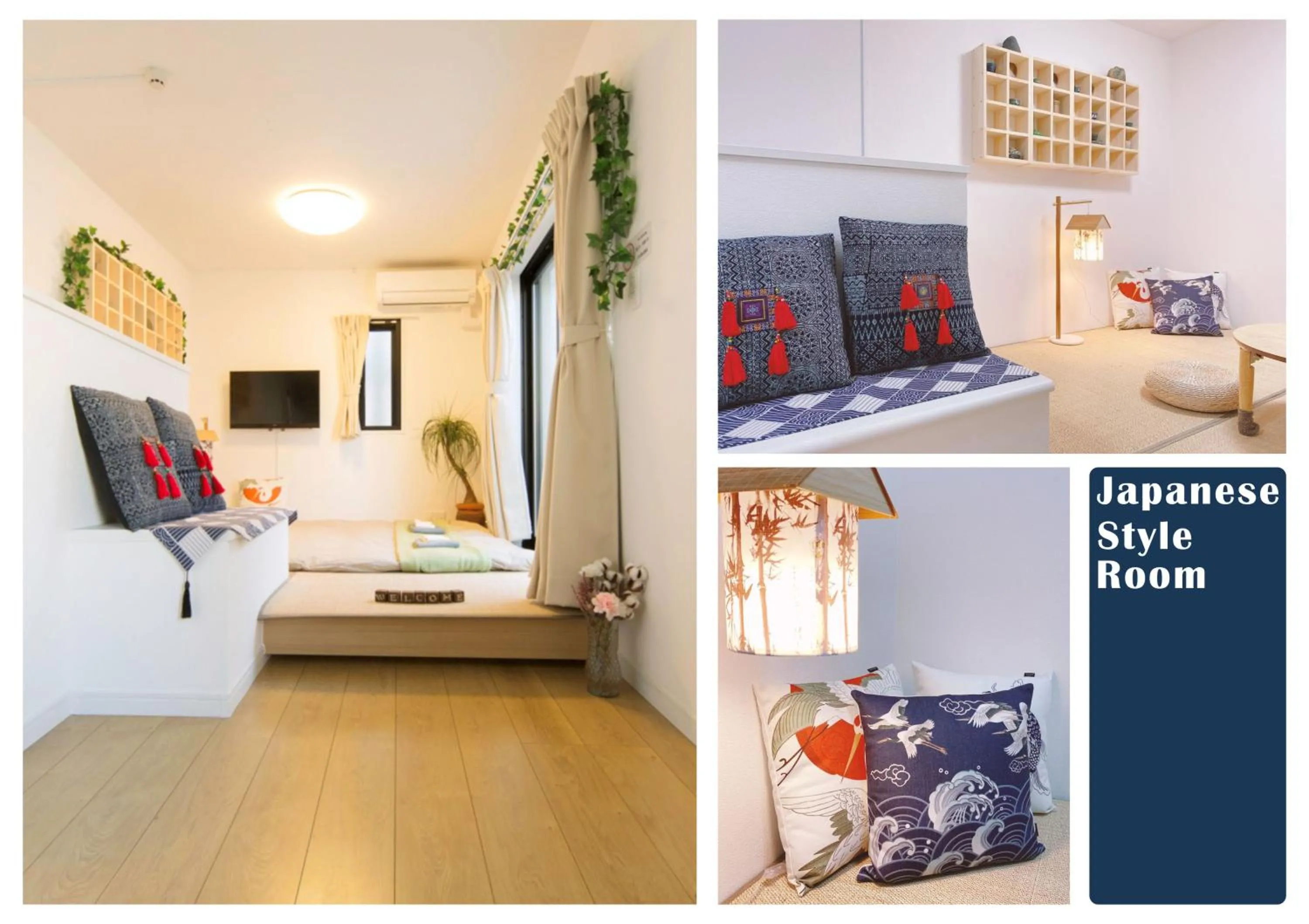 Bed in nestay inn tokyo kagurazaka