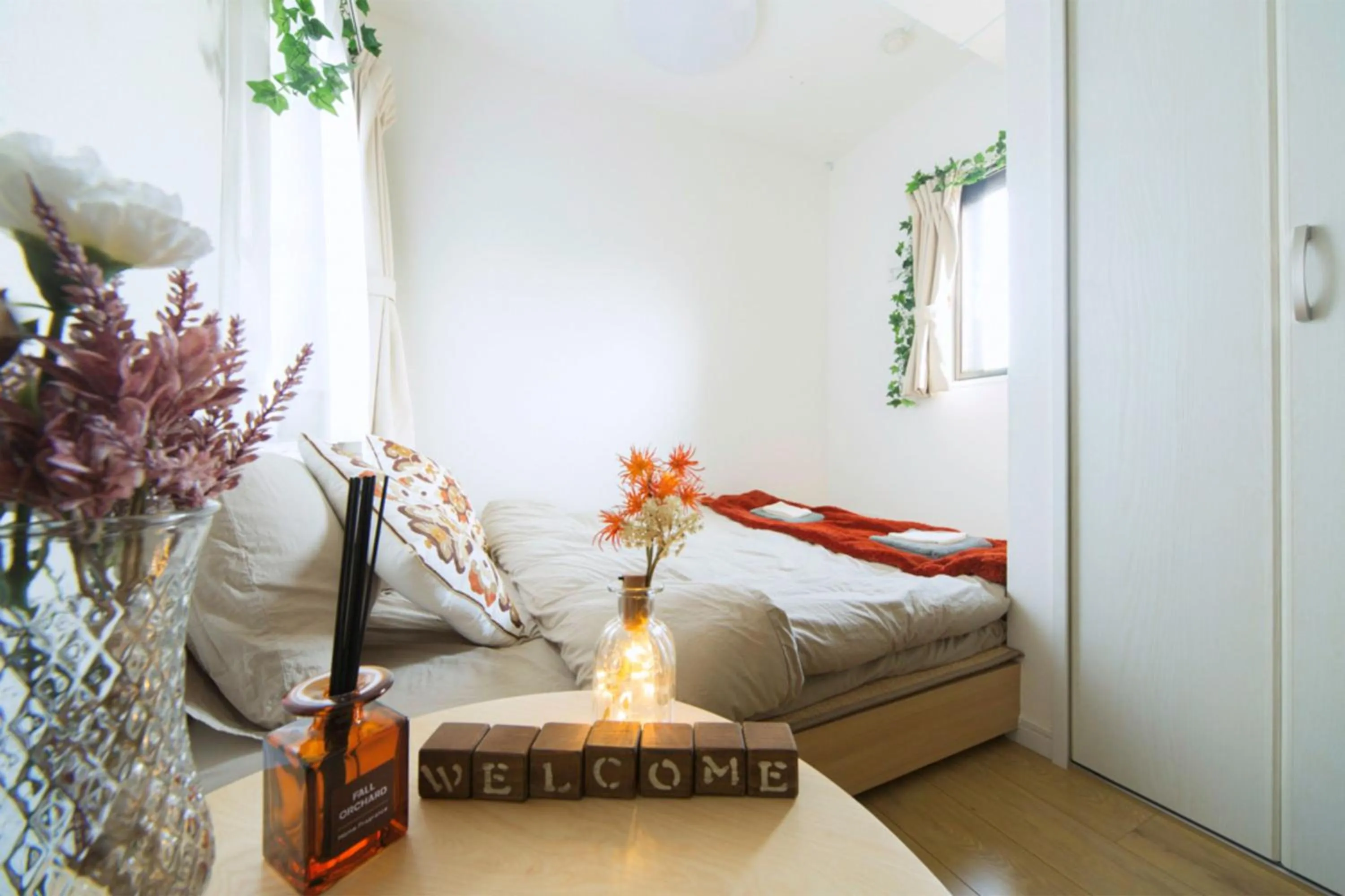 Kitchen or kitchenette in nestay inn tokyo kagurazaka