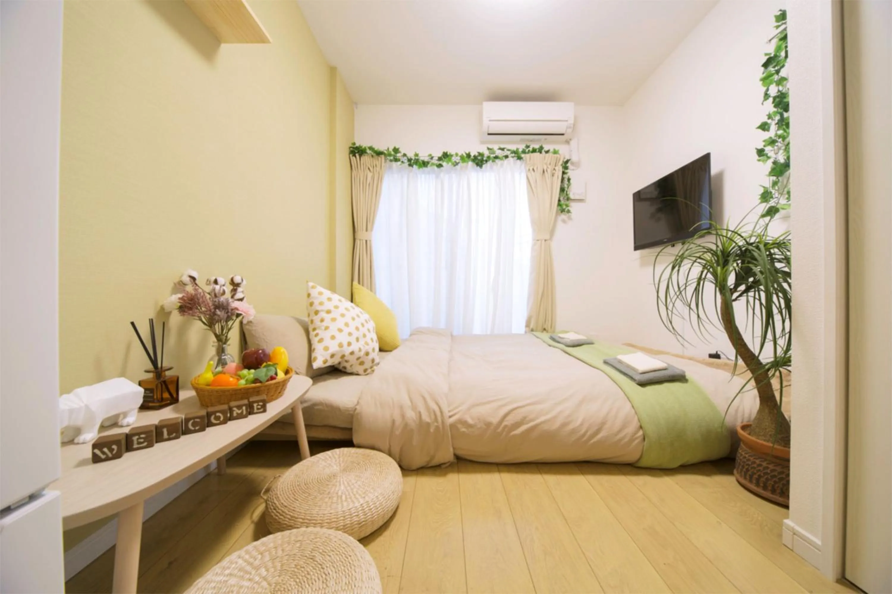 Bed in nestay inn tokyo kagurazaka