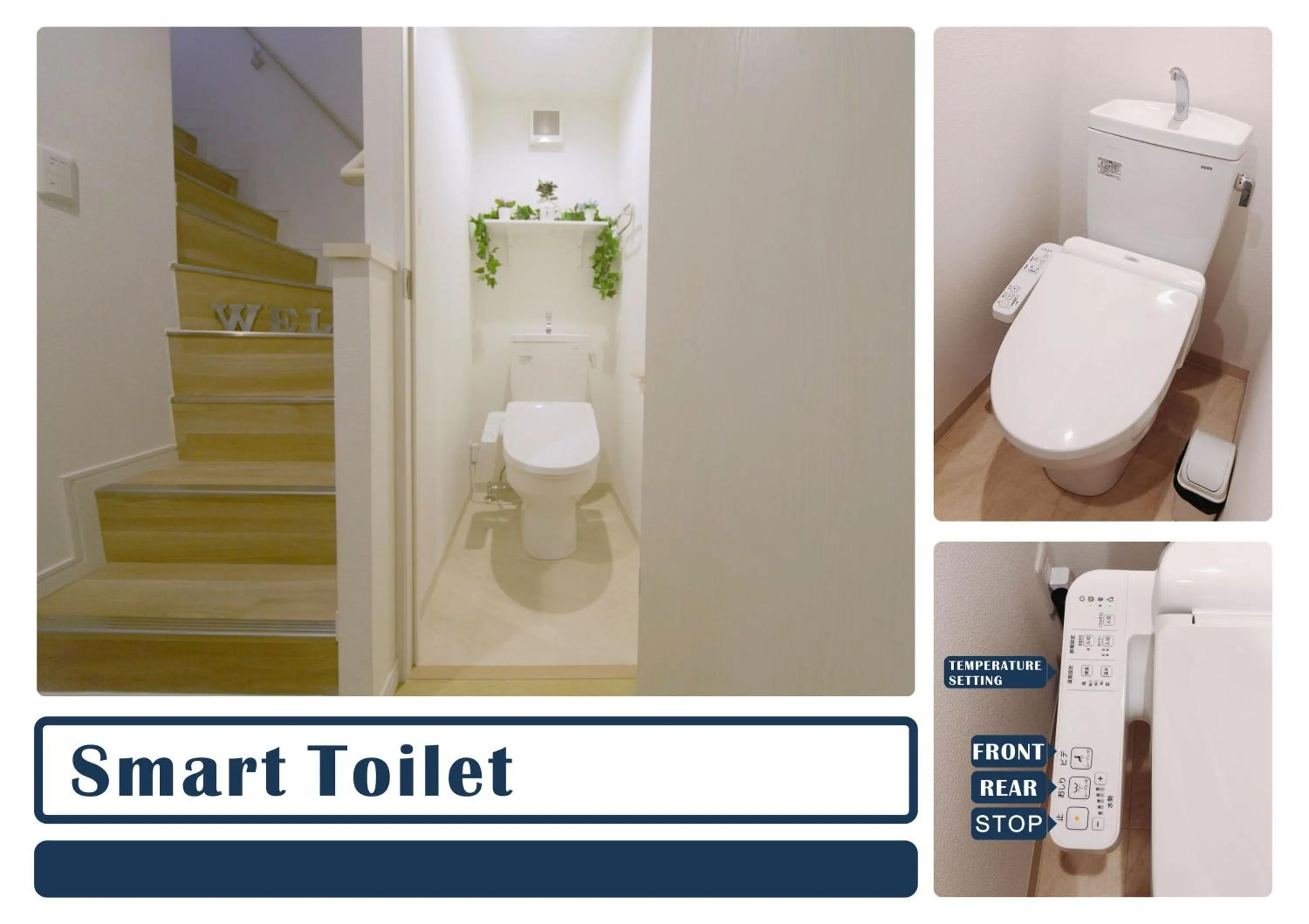 Toilet in nestay inn tokyo kagurazaka