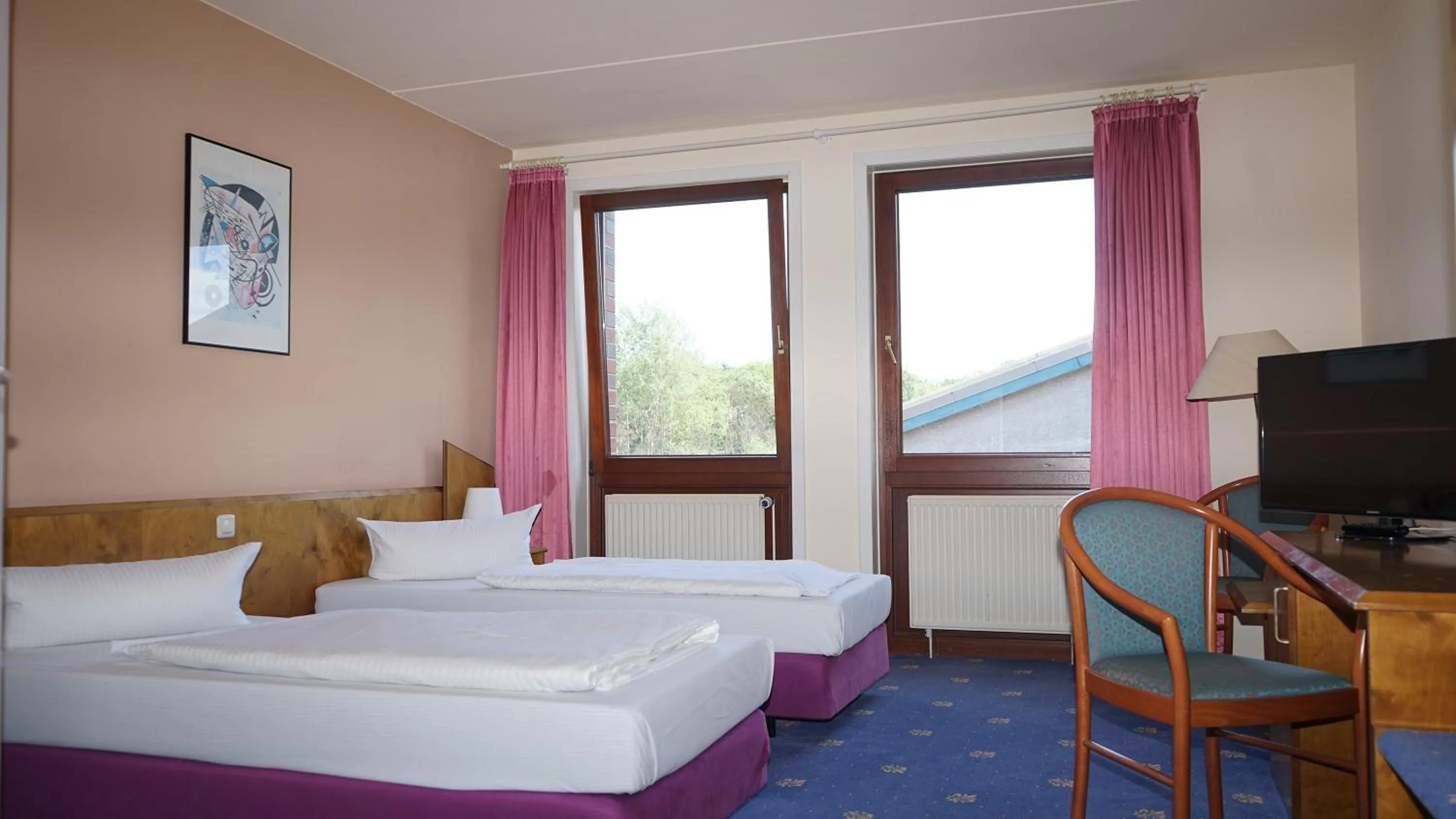 Bed in ITM Entrée Glinde Restaurant & Tagungshotel