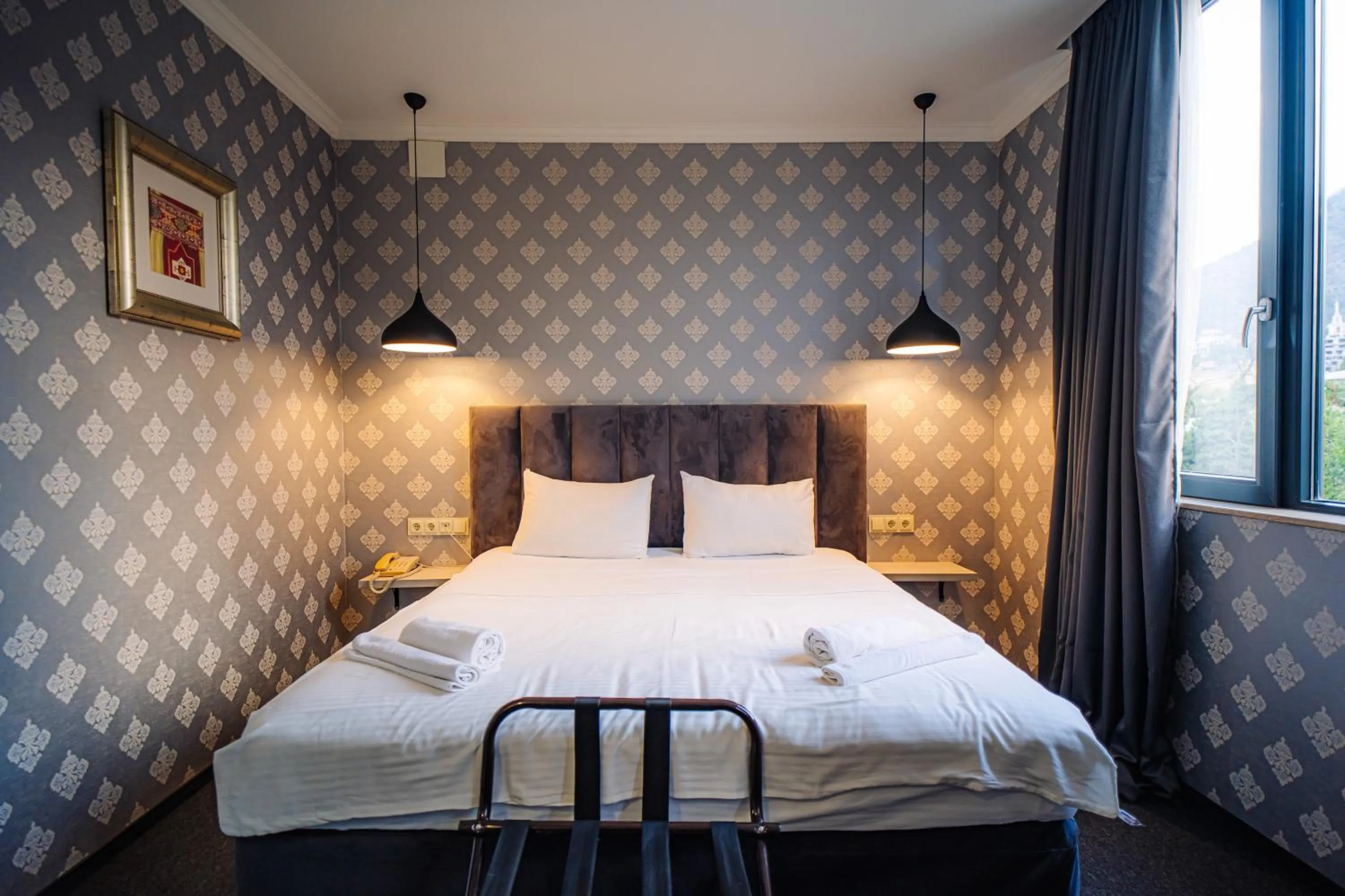 Bed in Hotel Day Inn