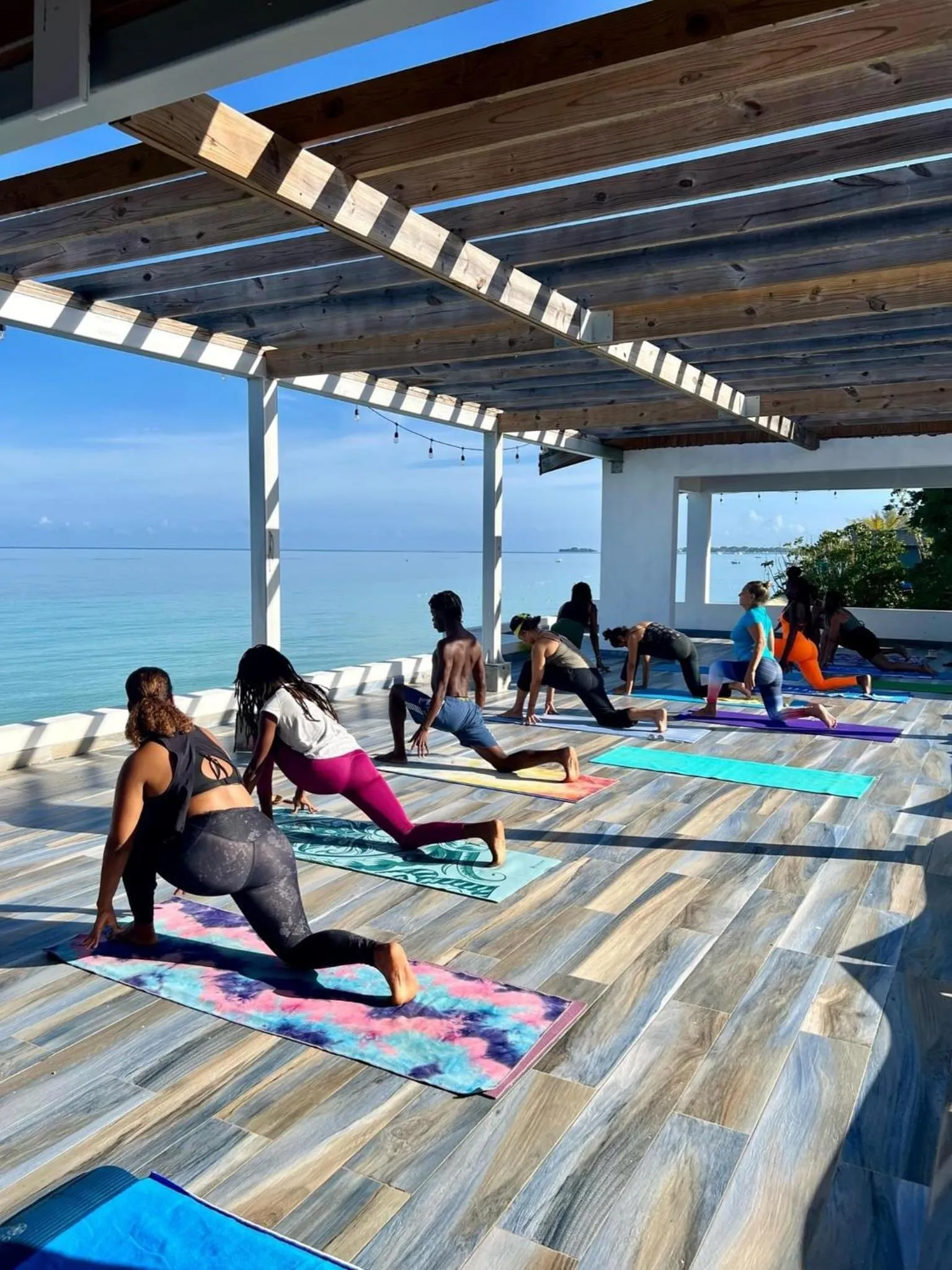 Fitness centre/facilities in Blue Skies Beach Resort