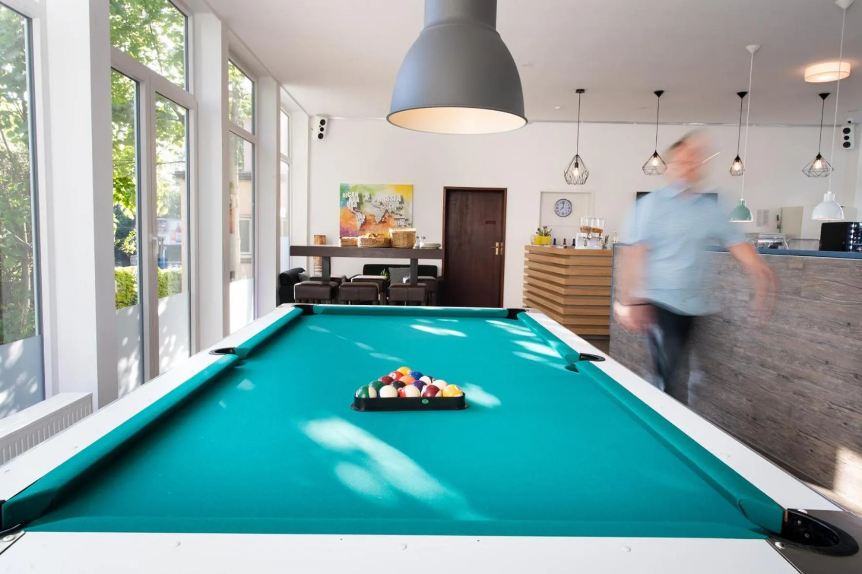 Billiard in SOVA Hotel