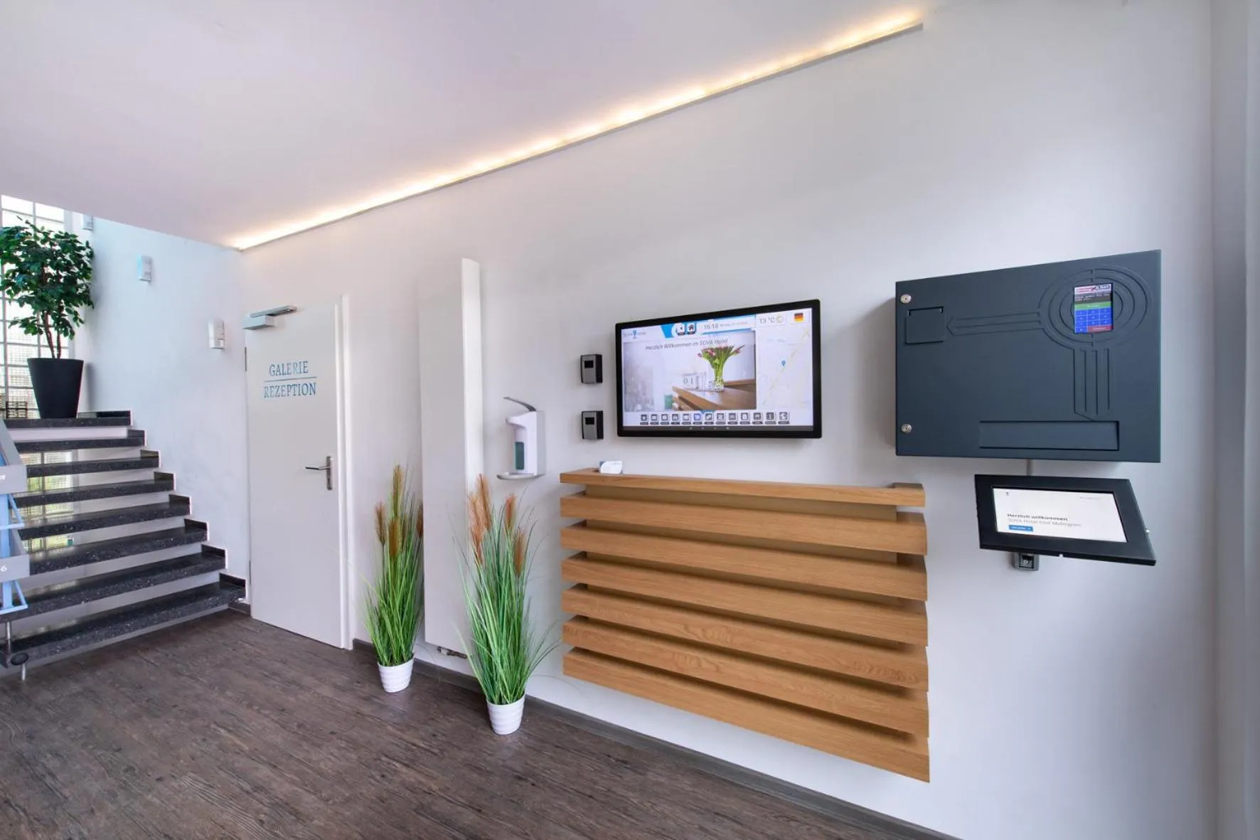 Lobby or reception in SOVA Hotel