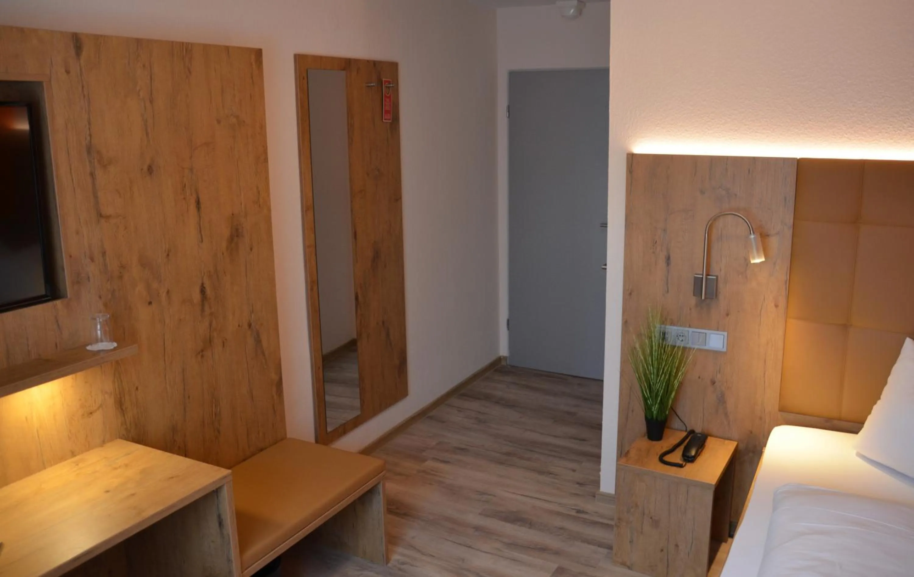 Photo of the whole room, Bed in Hotel Bergwirt