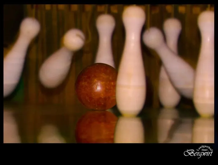 Bowling in Hotel Bergwirt
