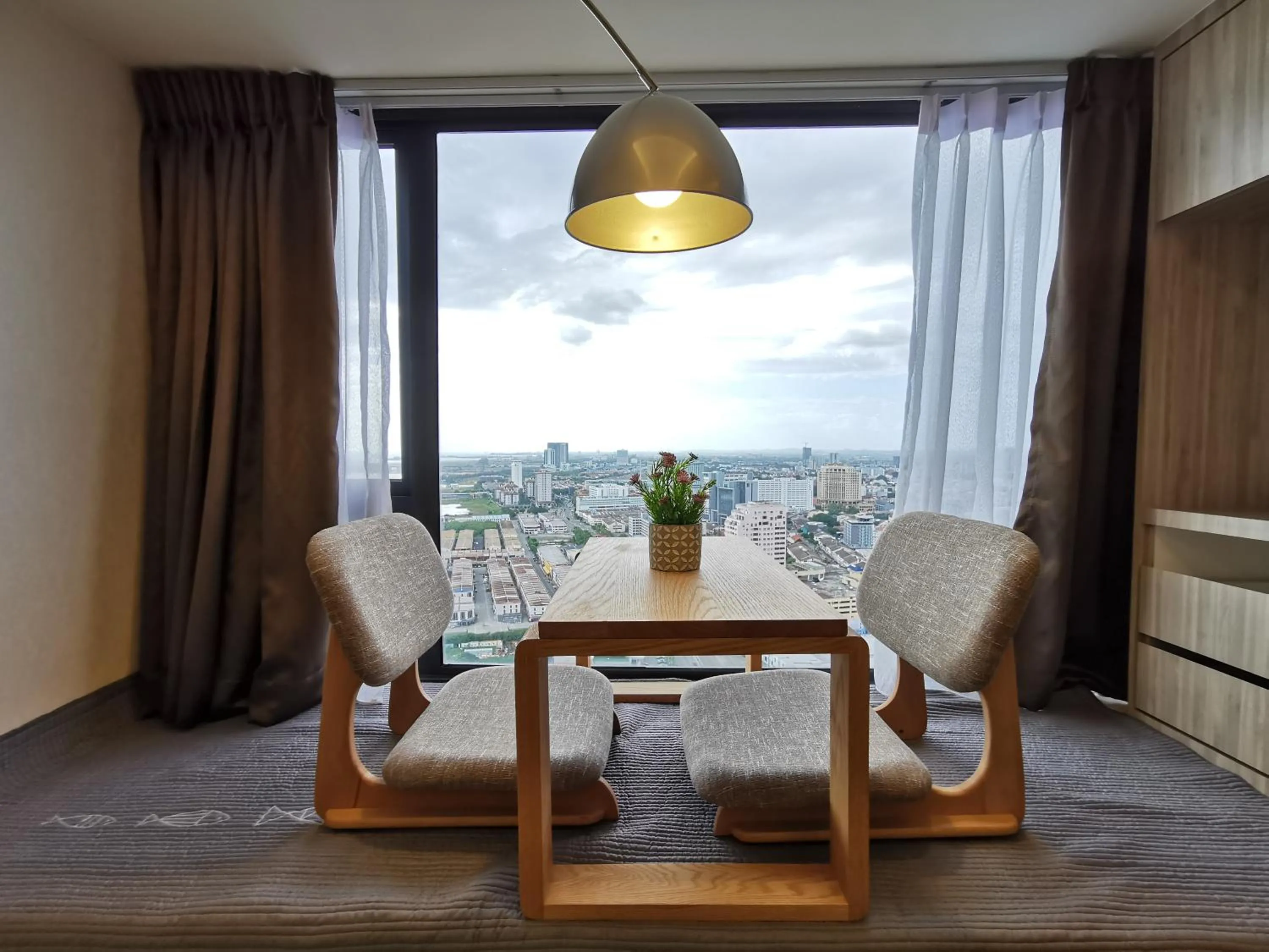 Seating area in Attic Home Melaka Imperio Residence & Jonker