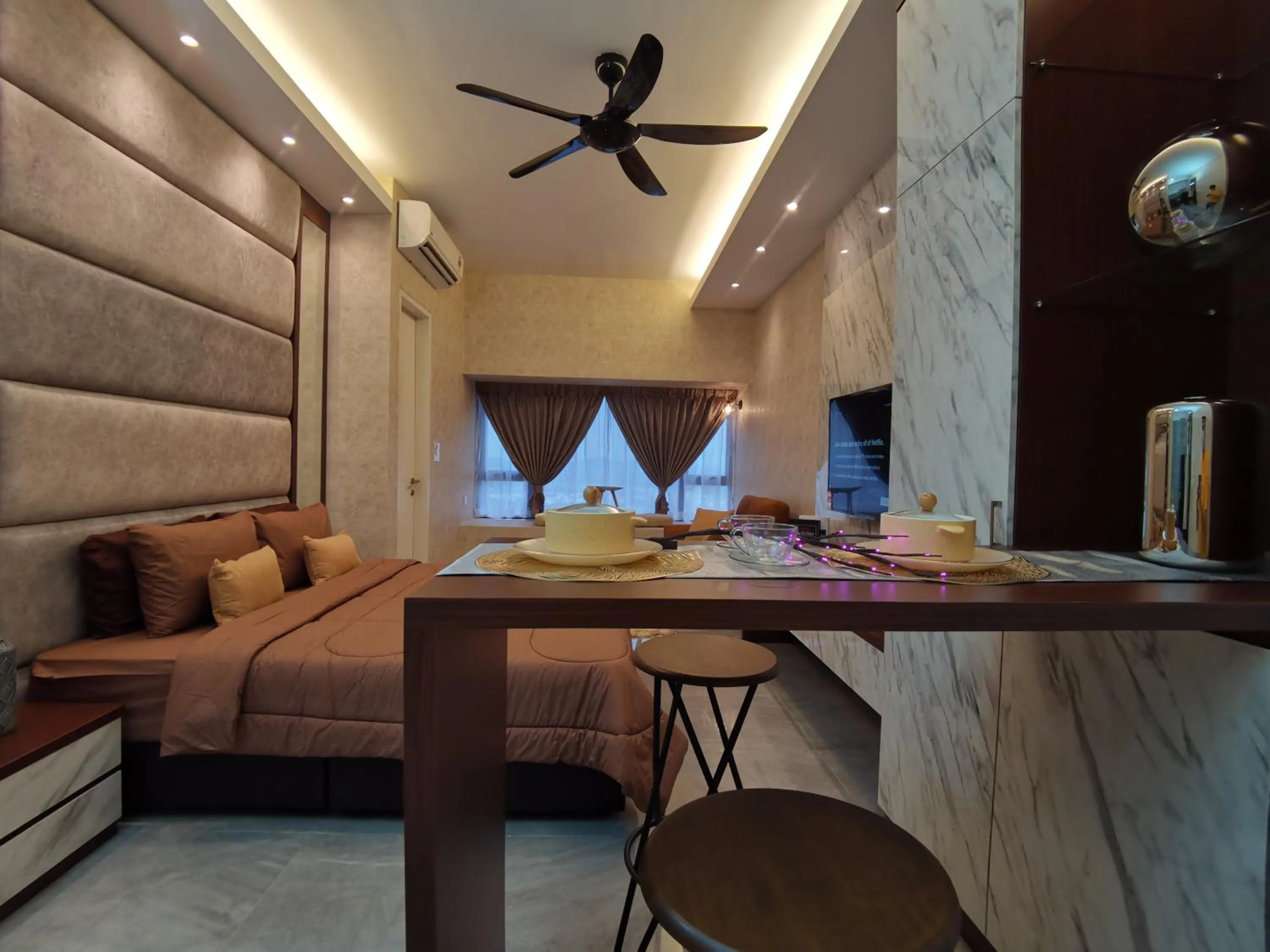 Dining area in Attic Home Melaka Imperio Residence & Jonker