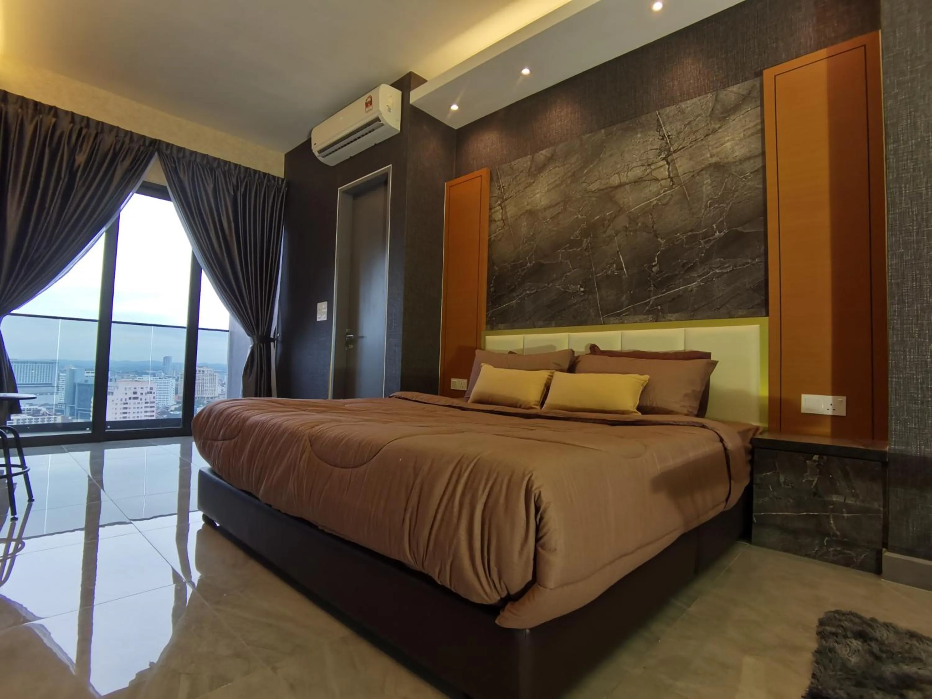 Bed in Attic Home Melaka Imperio Residence & Jonker