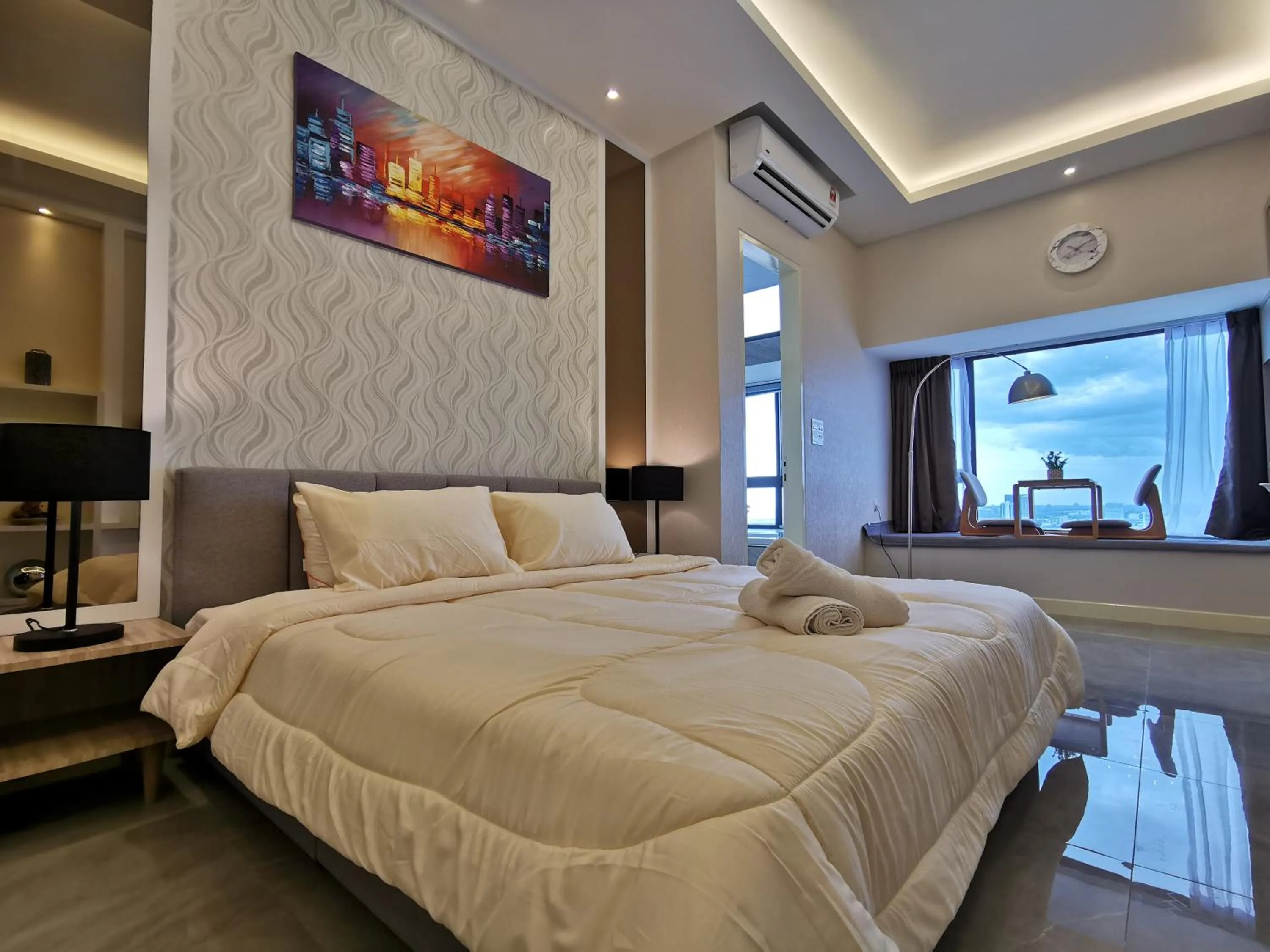Bed in Attic Home Melaka Imperio Residence & Jonker