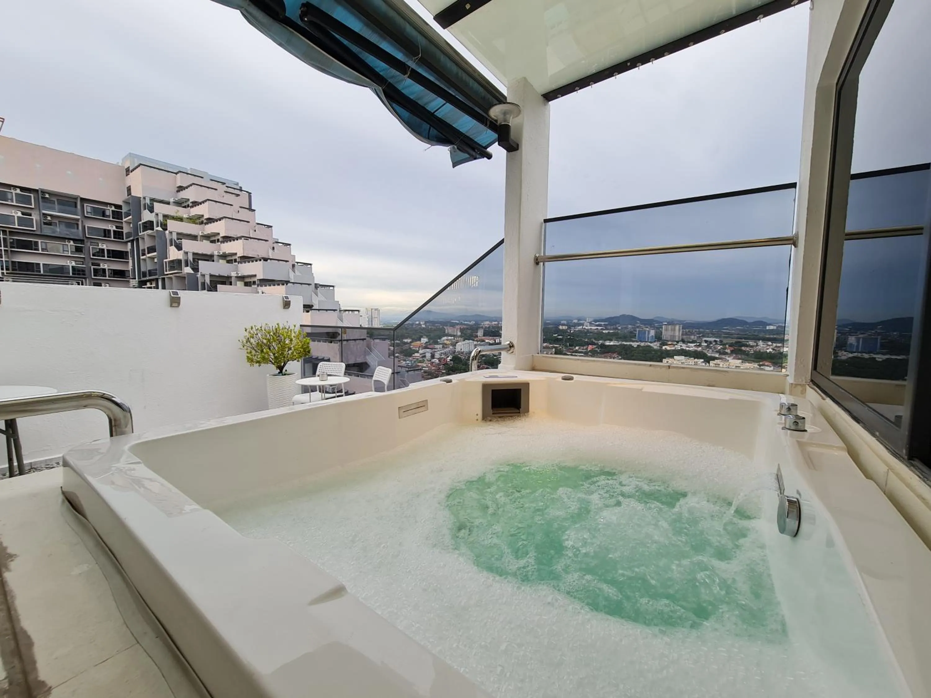 Balcony/Terrace in Attic Home Melaka Imperio Residence & Jonker