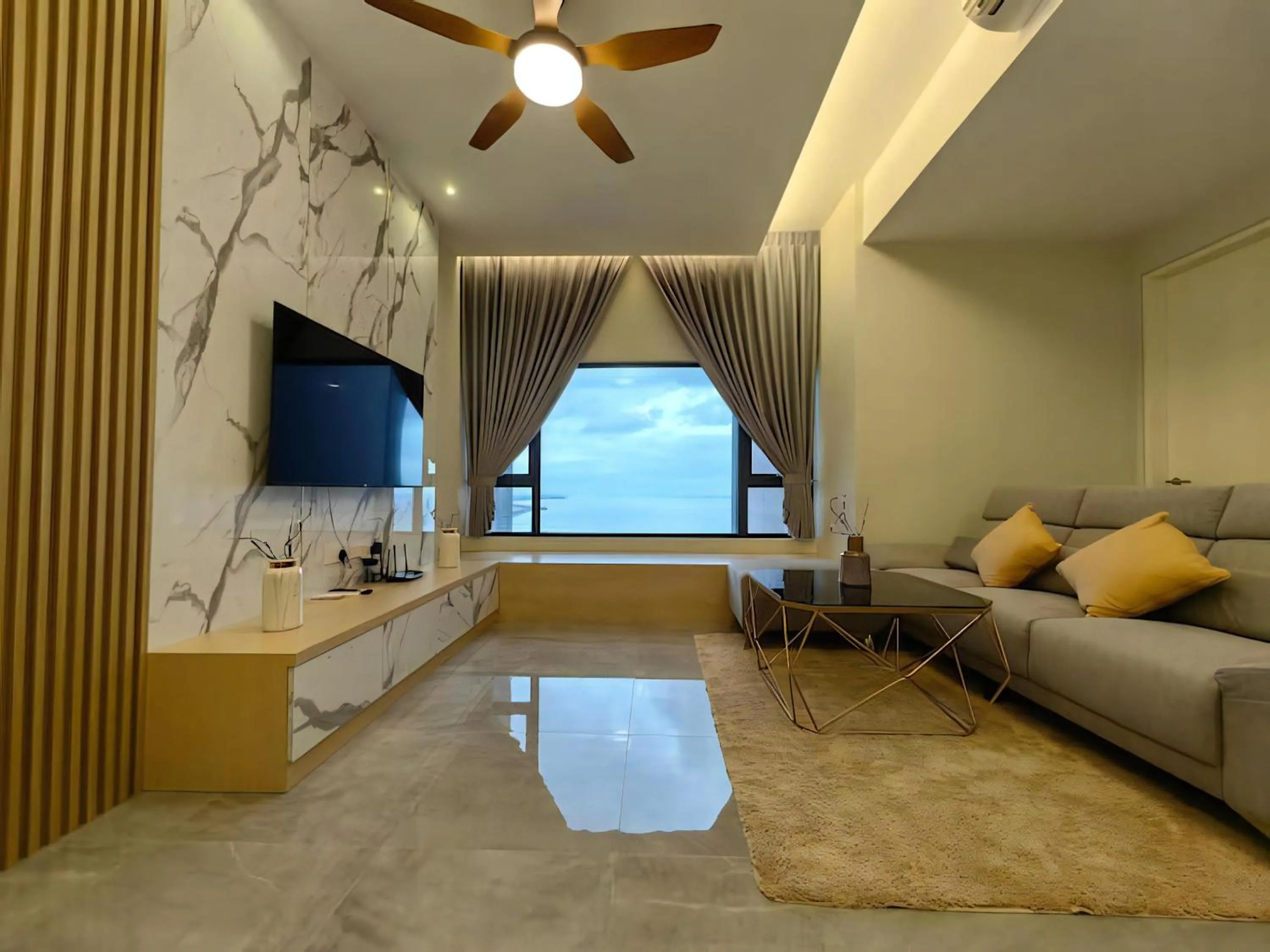 TV and multimedia in Attic Home Melaka Imperio Residence & Jonker