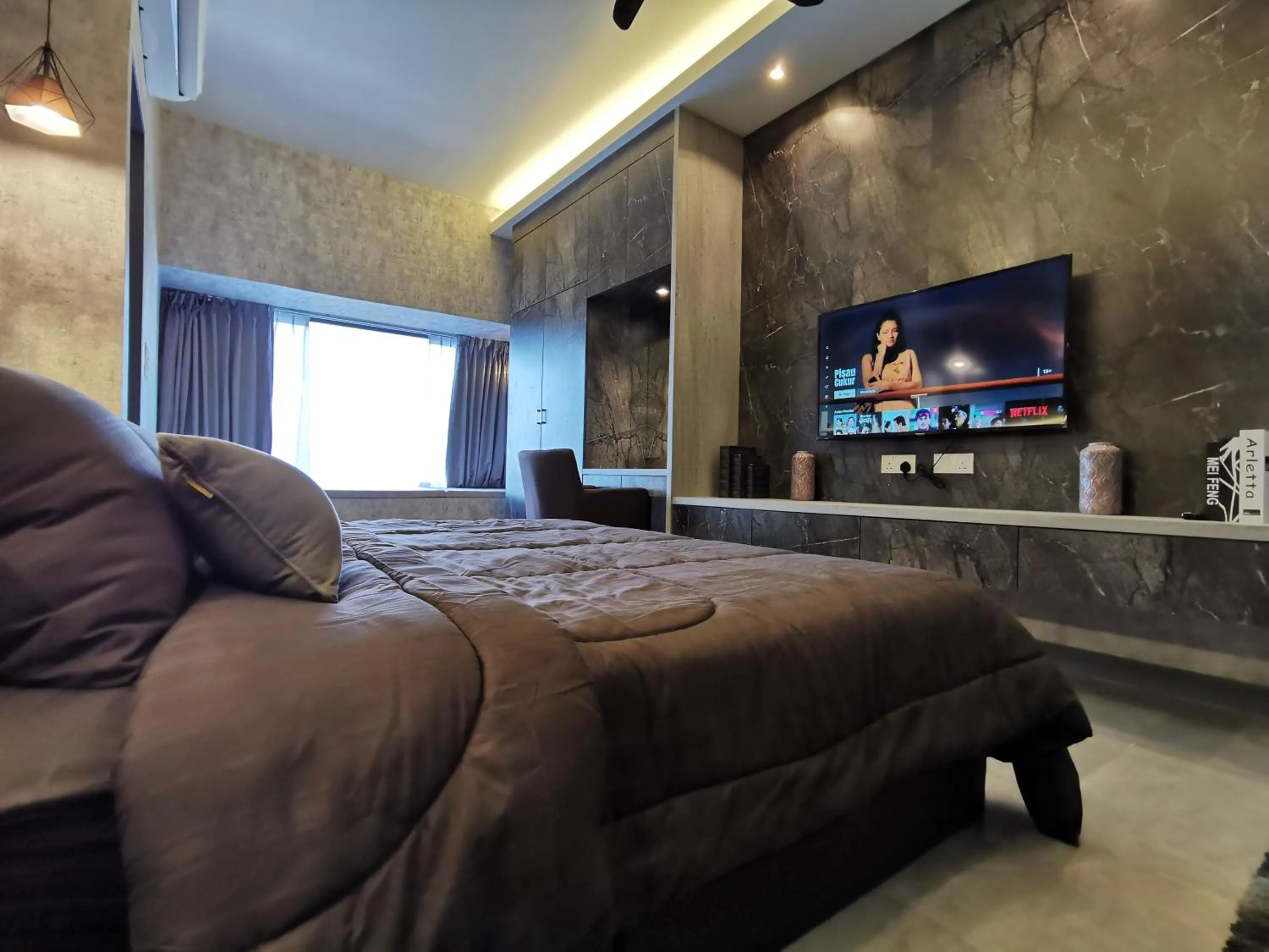 Bed in Attic Home Melaka Imperio Residence & Jonker