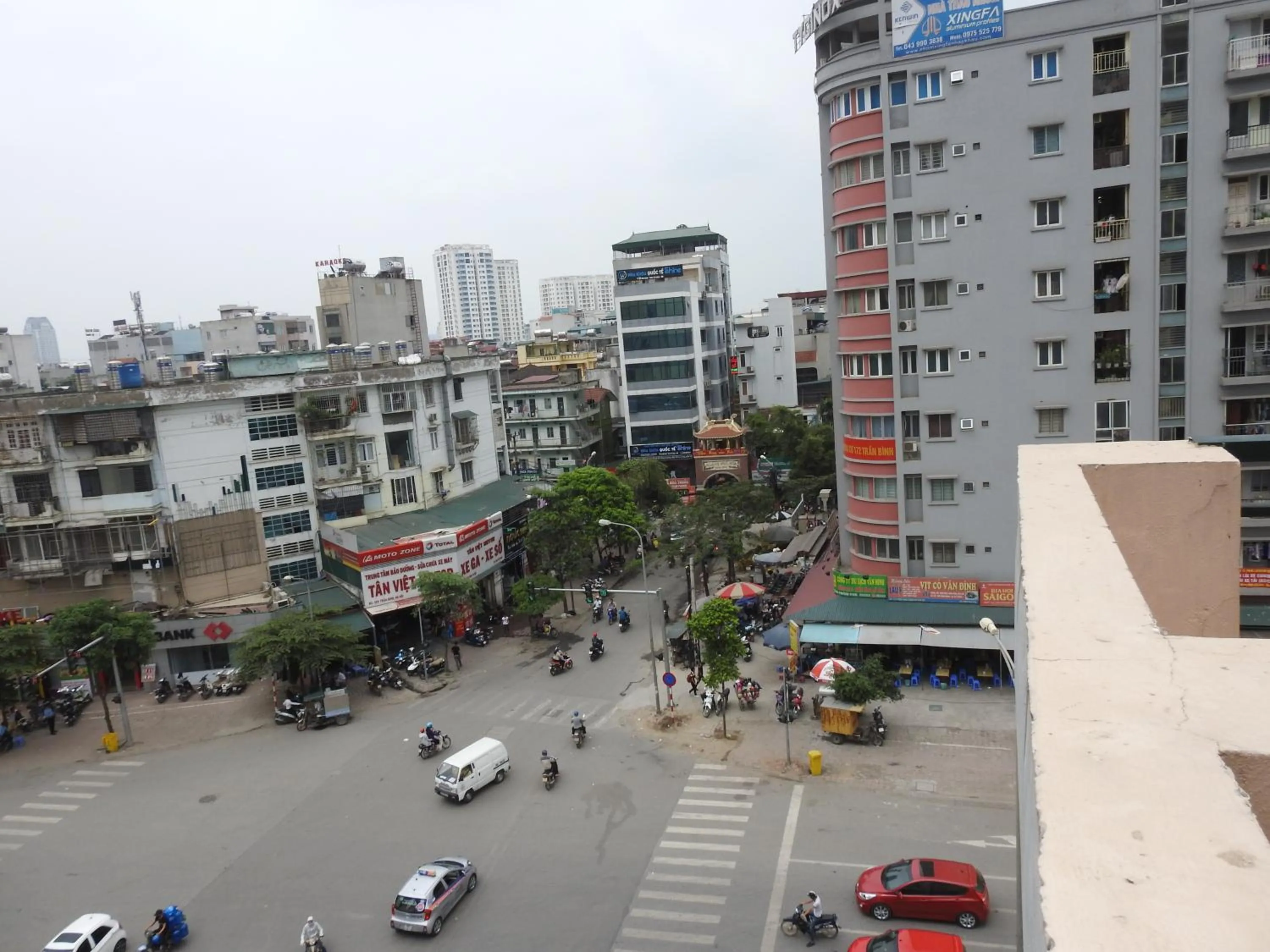 City view in An Phú Nguyễn Hoàng Hotel