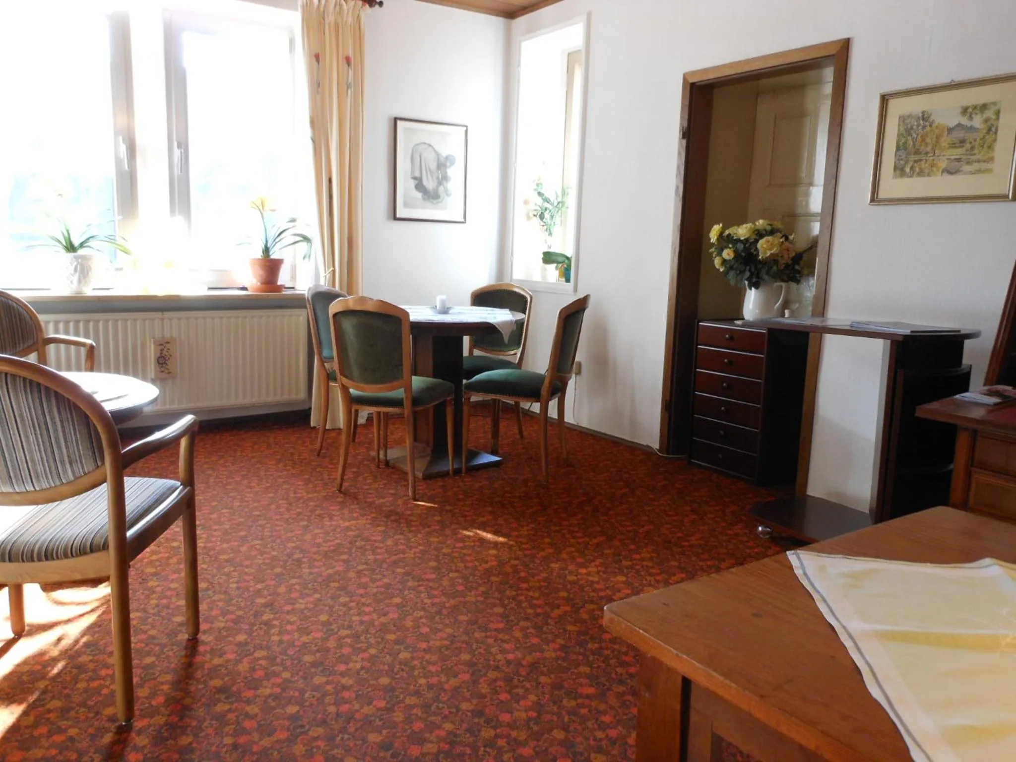 Lobby or reception in Westfalenhof Garni