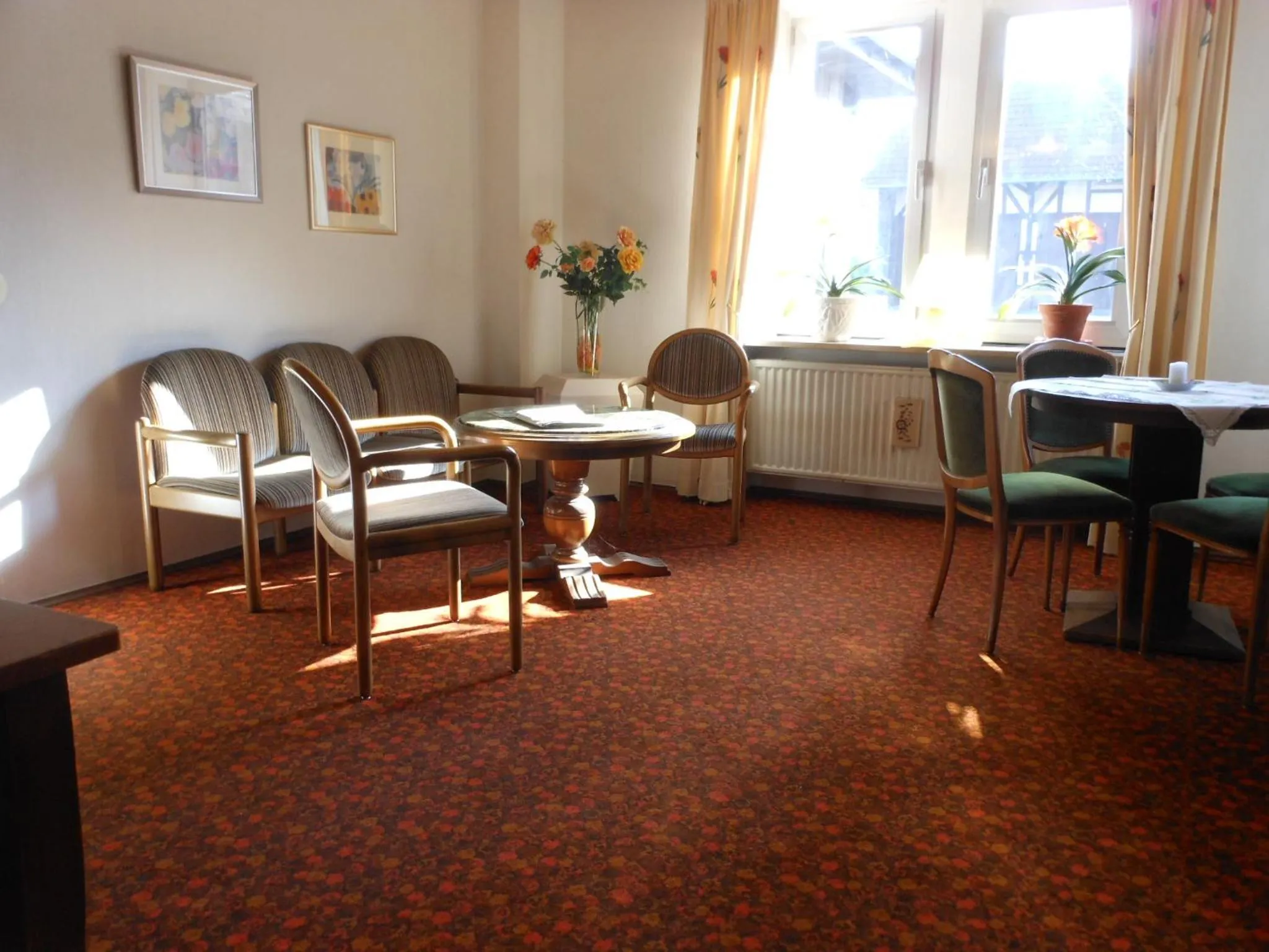 Lobby or reception in Westfalenhof Garni