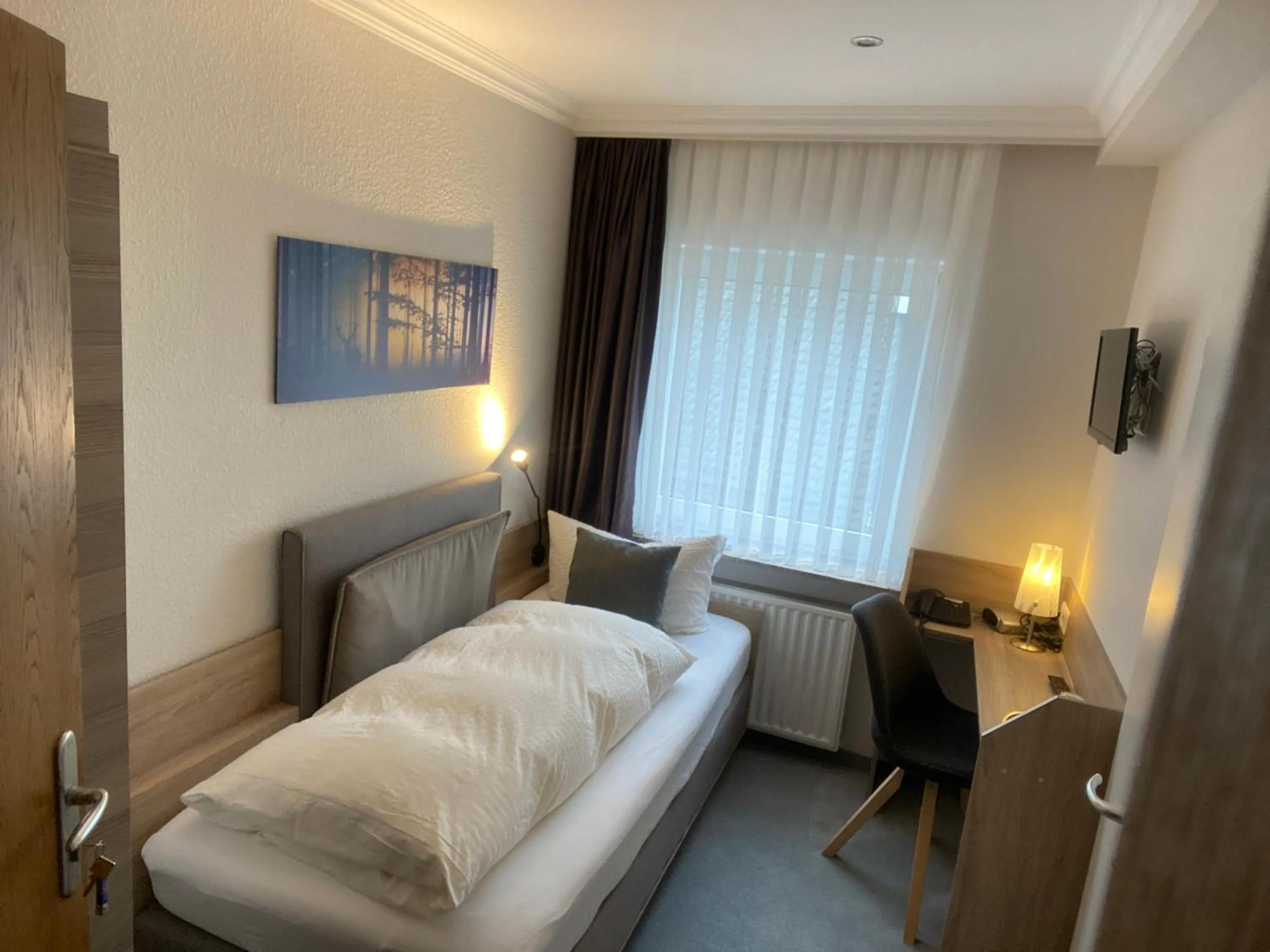 Photo of the whole room, Bed in Sevda's Hotel Garni Weinforth