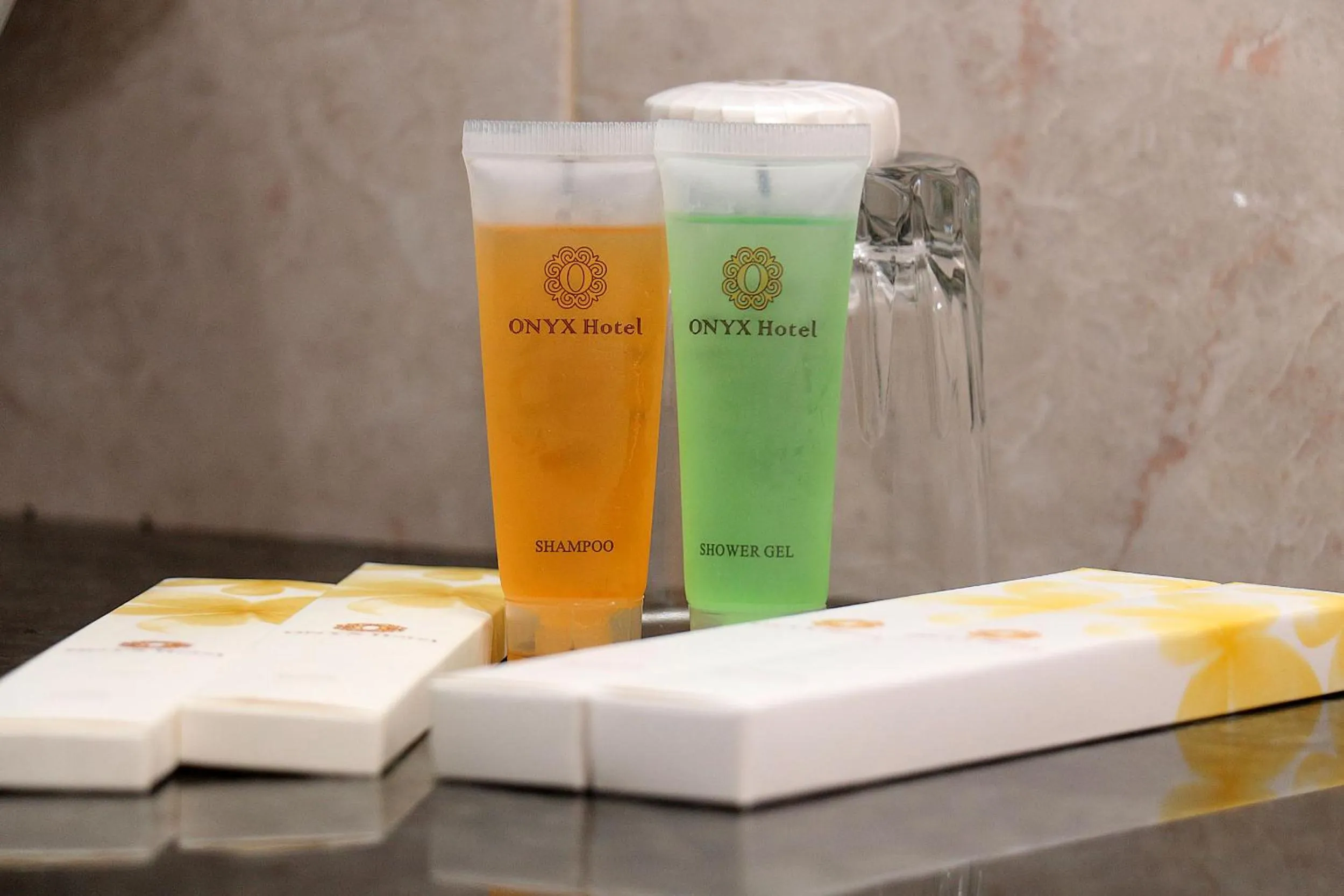 Bathroom in Onyx Hotel Bishkek