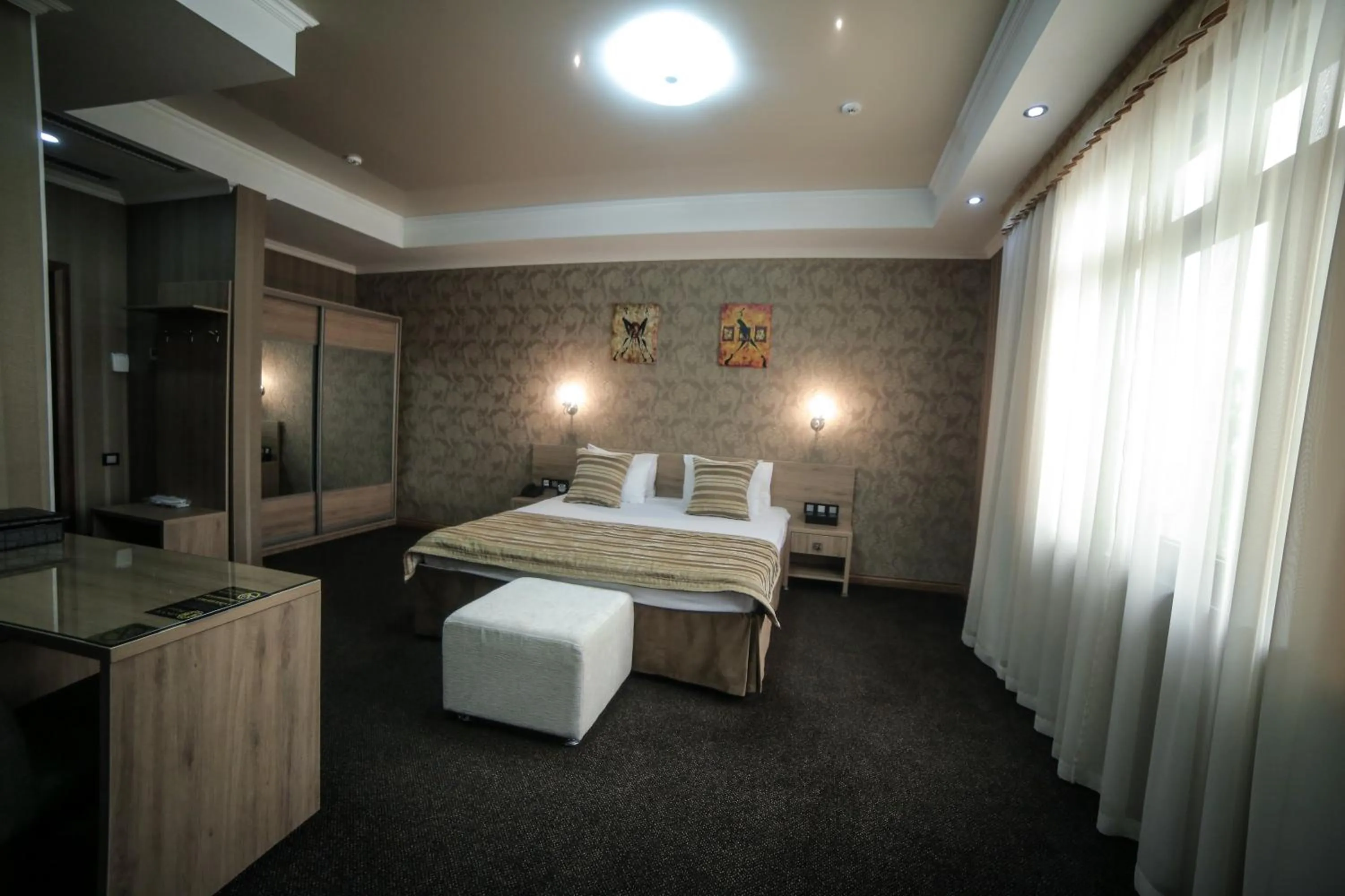 Bed in Onyx Hotel Bishkek
