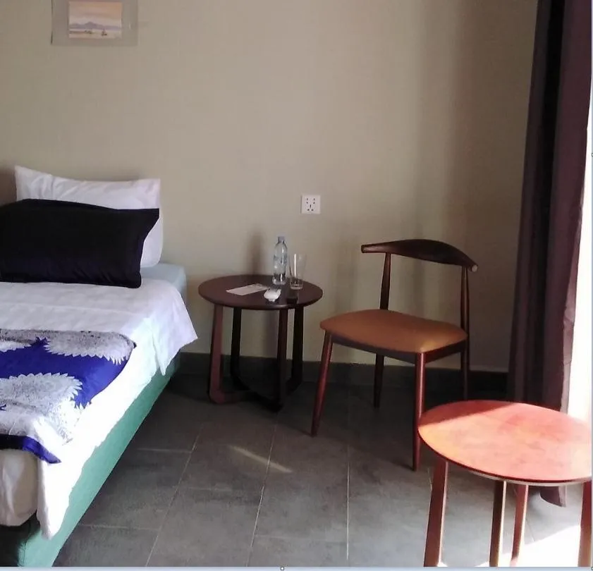 Bed in Koh Ker Hotel and Restaurant